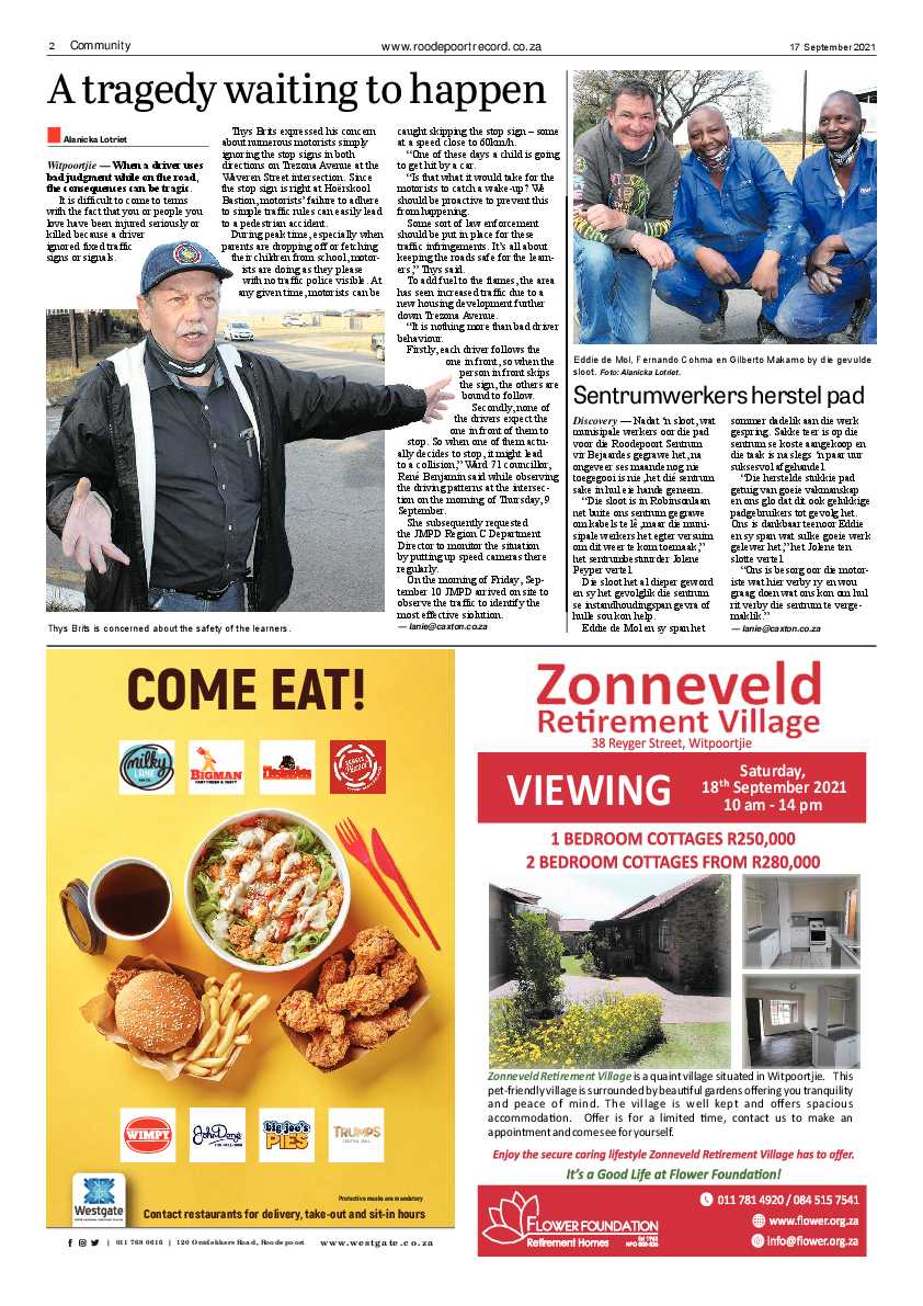 Roodepoort Record 17 September 2021 page 2