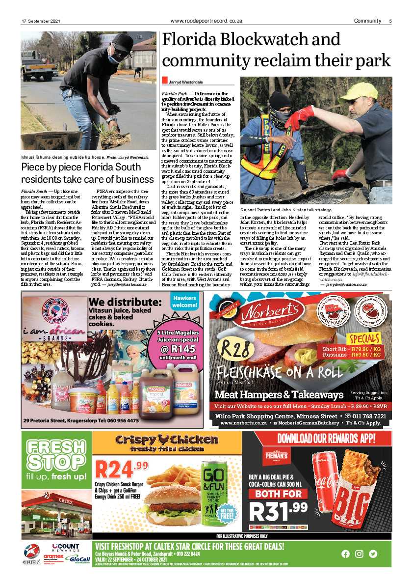 Roodepoort Record 17 September 2021 page 5