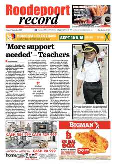 Roodepoort Record 17 September 2021