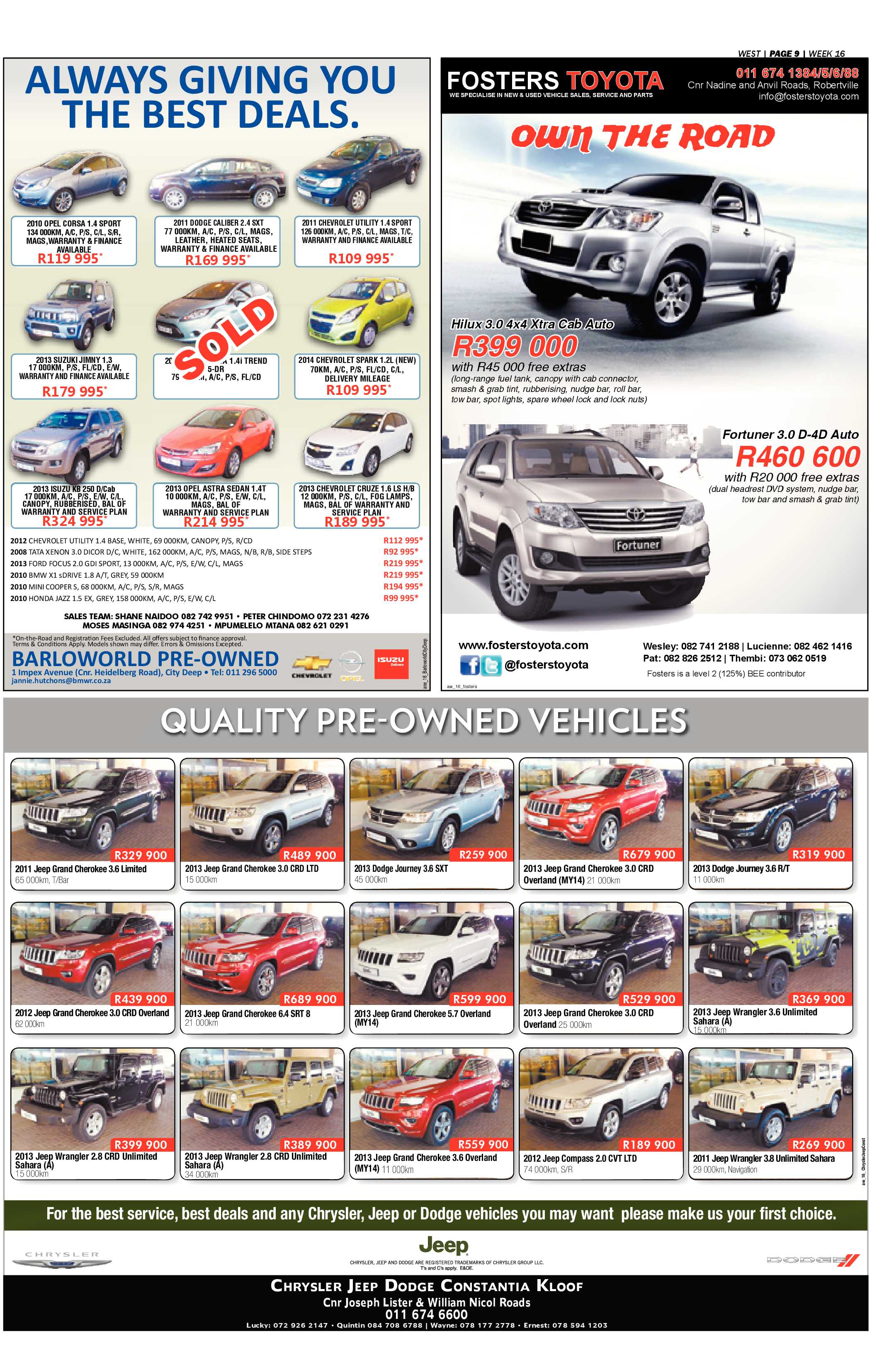 Roodepoort Record 18 April 2014 page 29