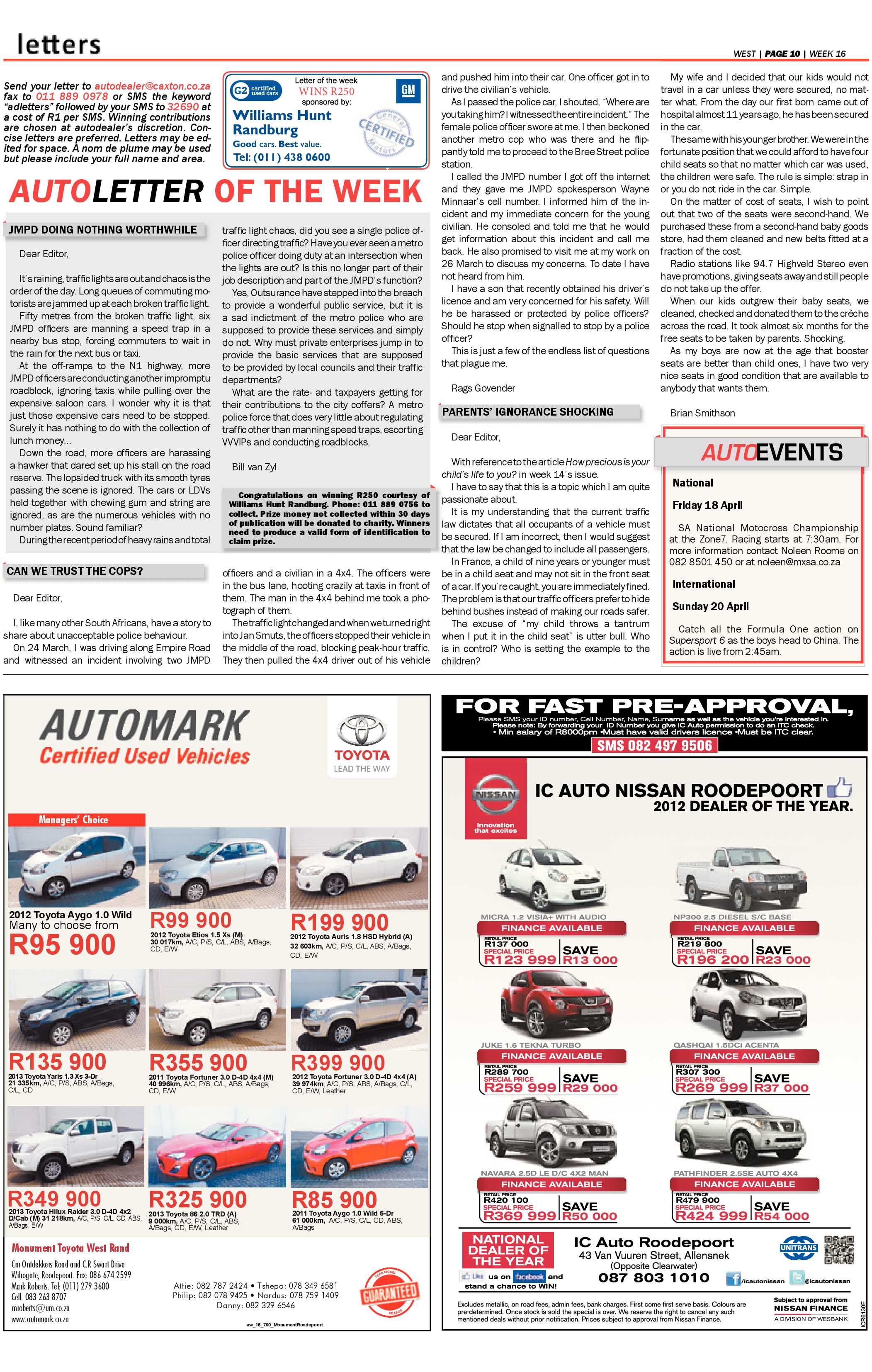 Roodepoort Record 18 April 2014 page 30