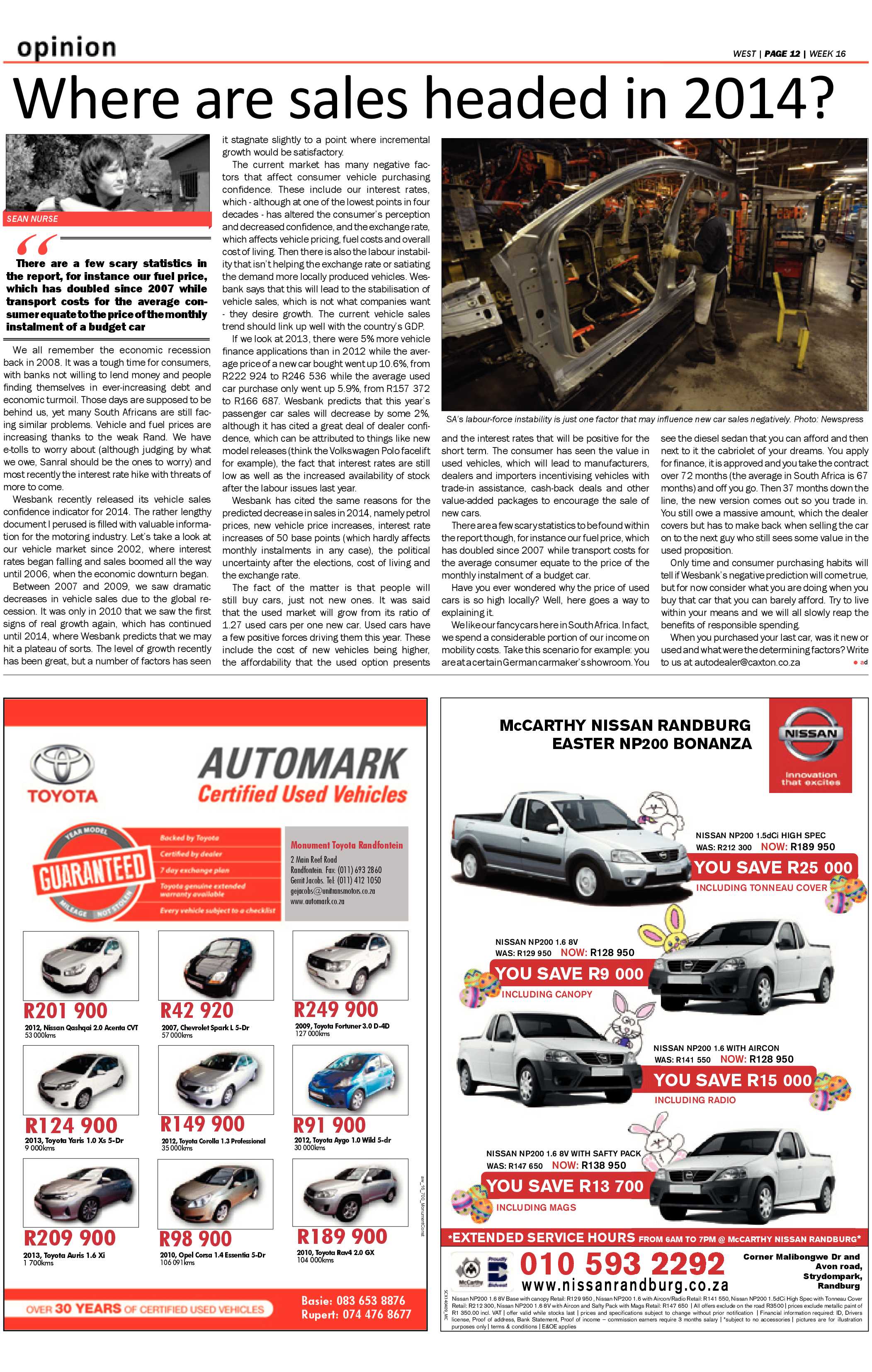 Roodepoort Record 18 April 2014 page 32