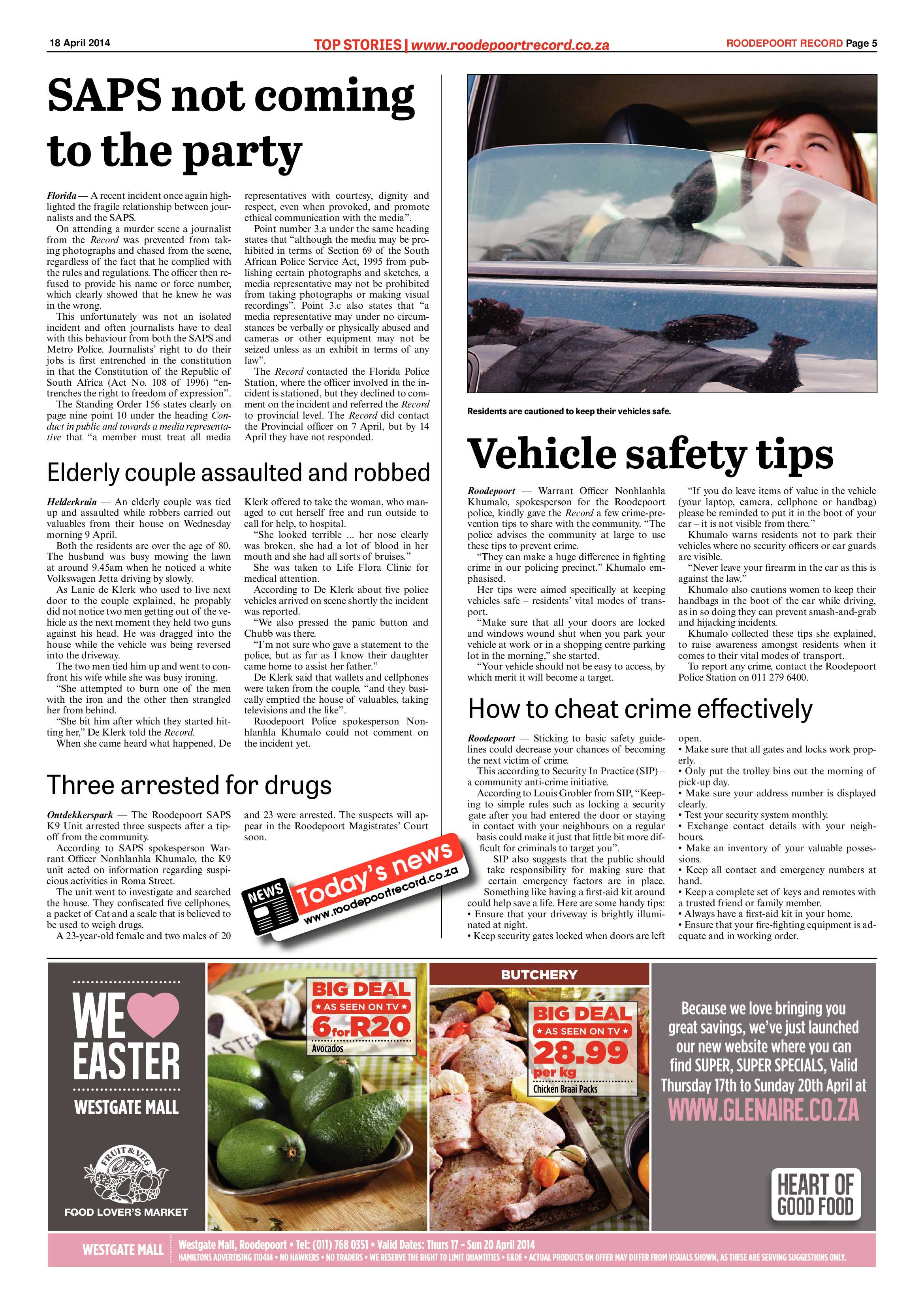 Roodepoort Record 18 April 2014 page 5