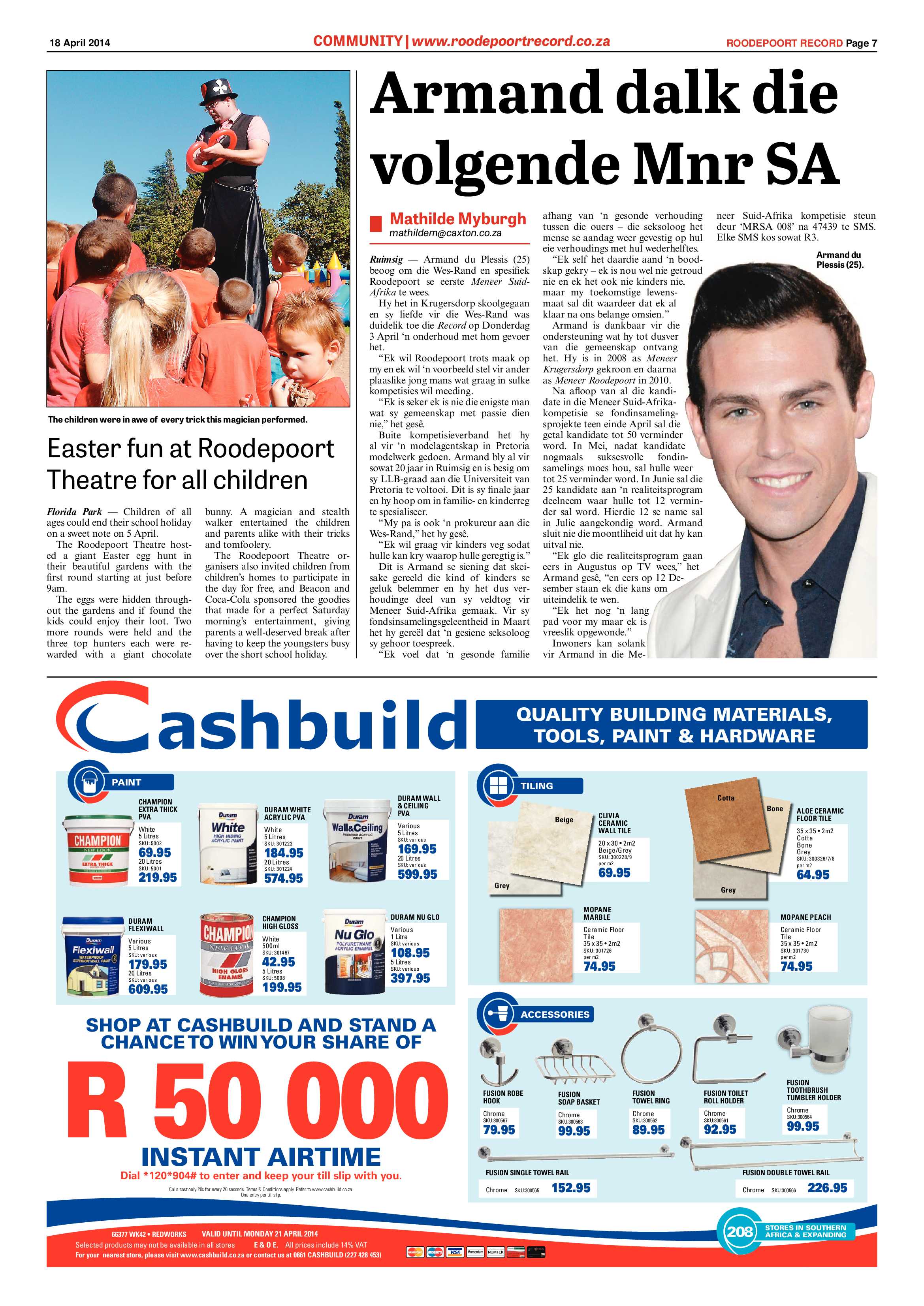 Roodepoort Record 18 April 2014 page 7