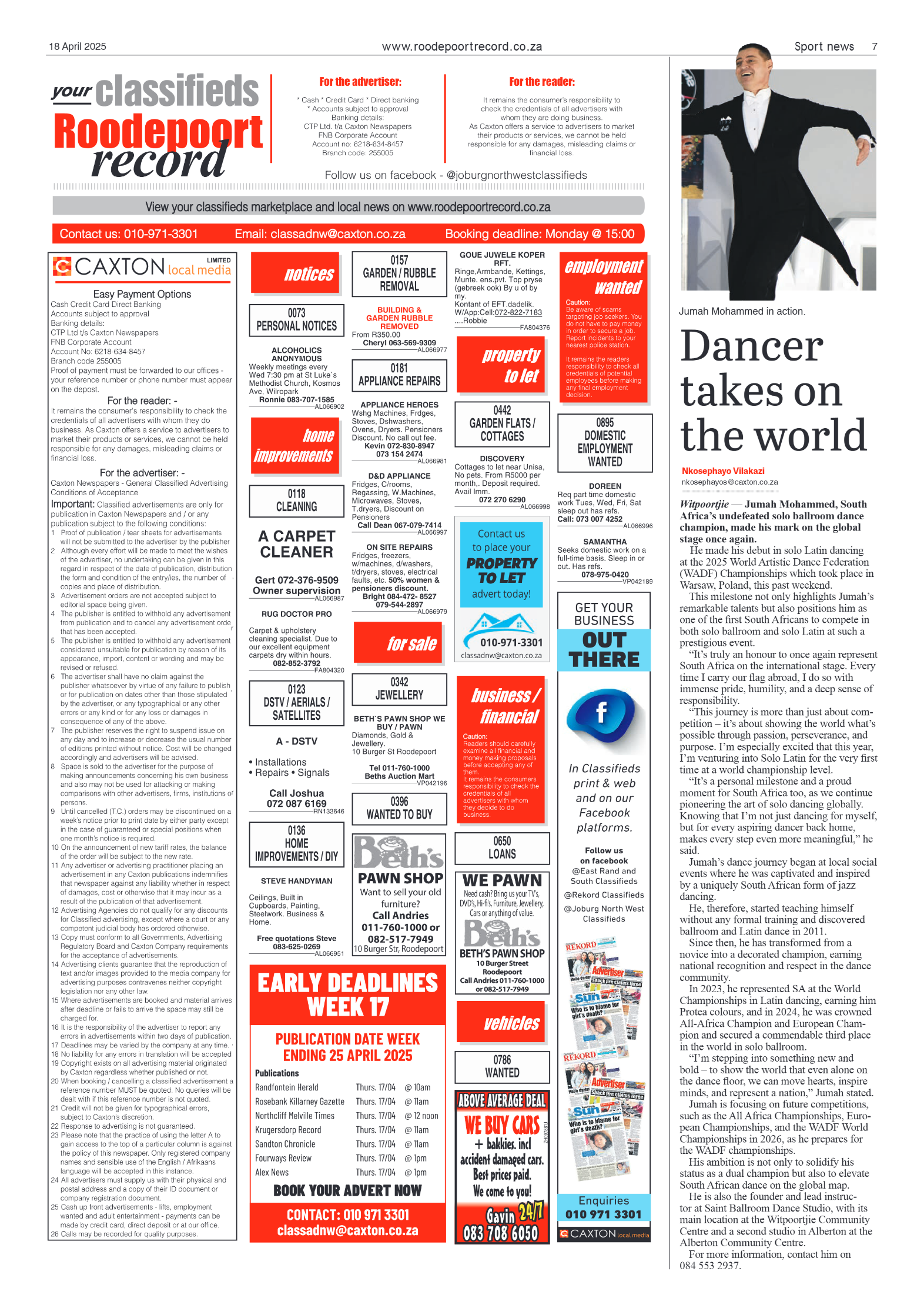 Roodepoort Record 18 April 2025 page 7