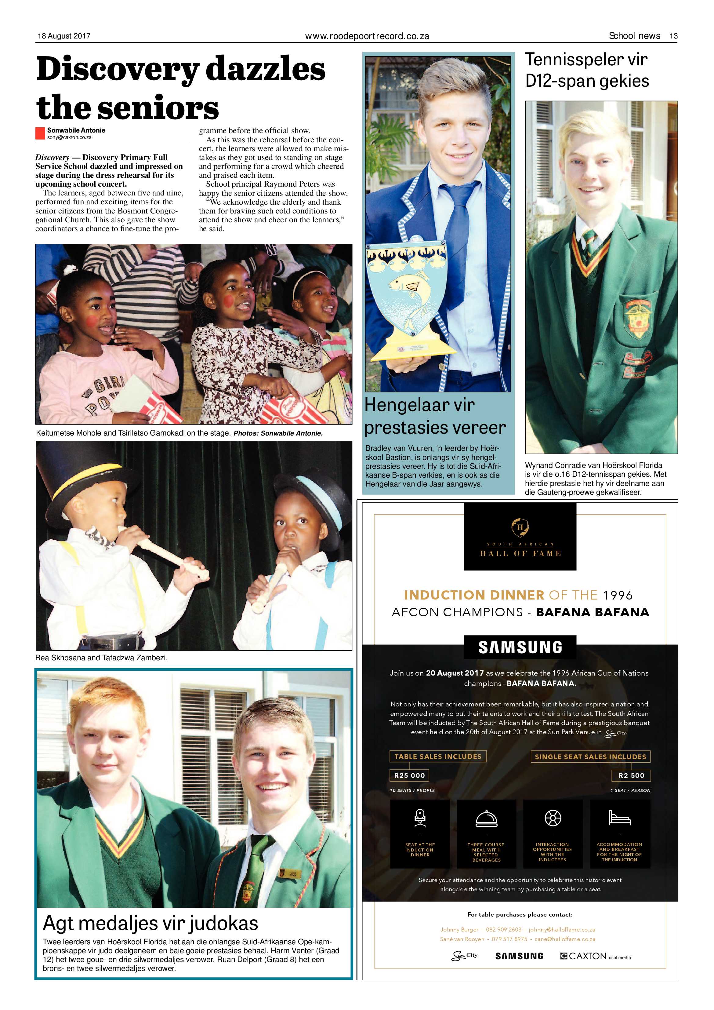Roodepoort Record 18 August 2017 page 13
