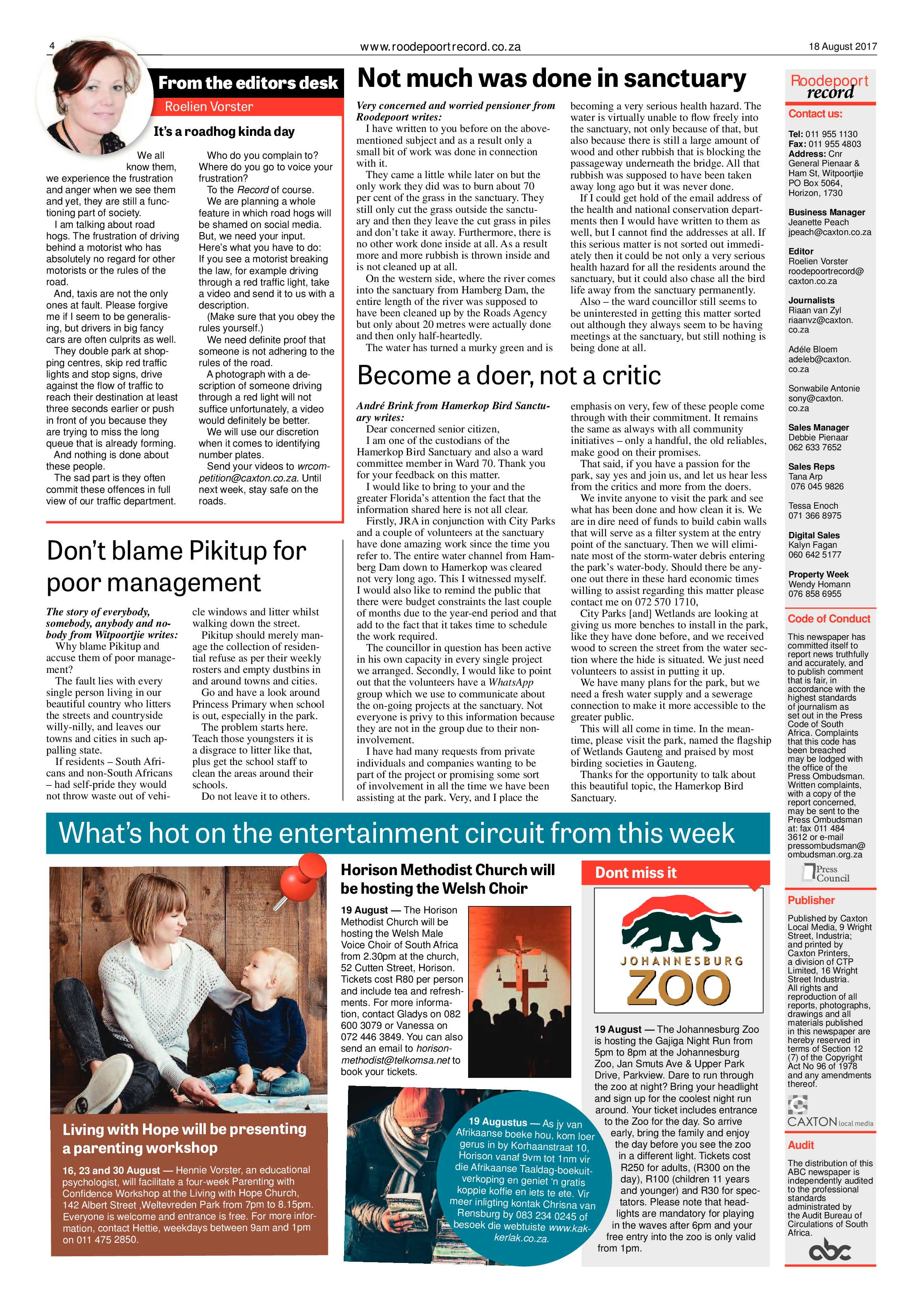 Roodepoort Record 18 August 2017 page 4