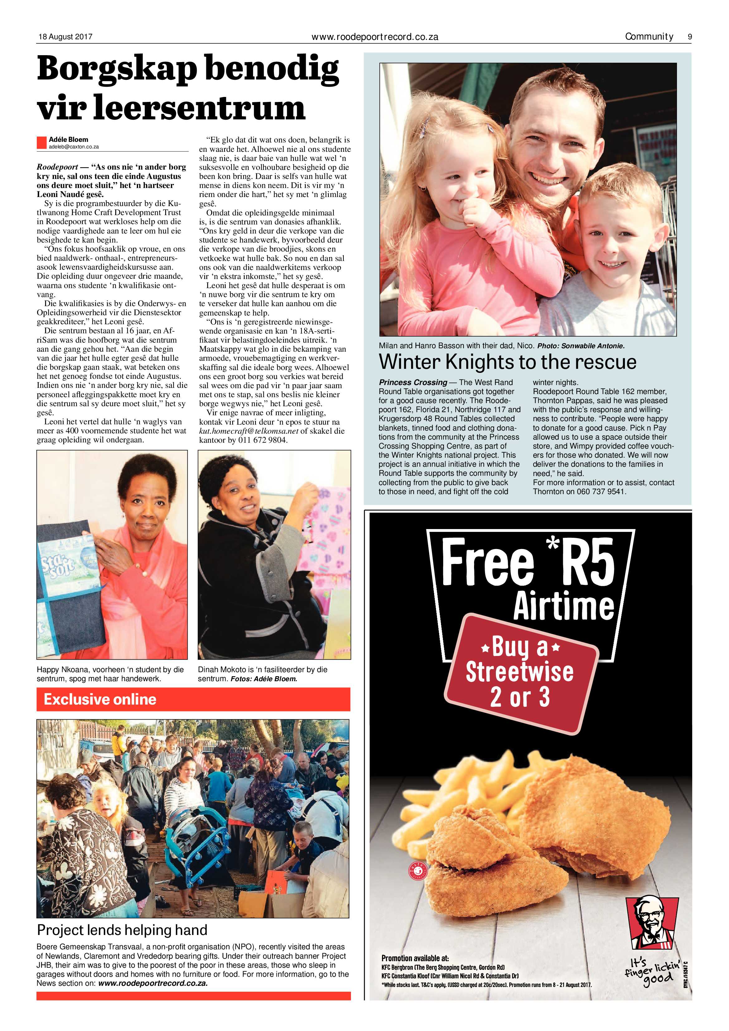 Roodepoort Record 18 August 2017 page 9