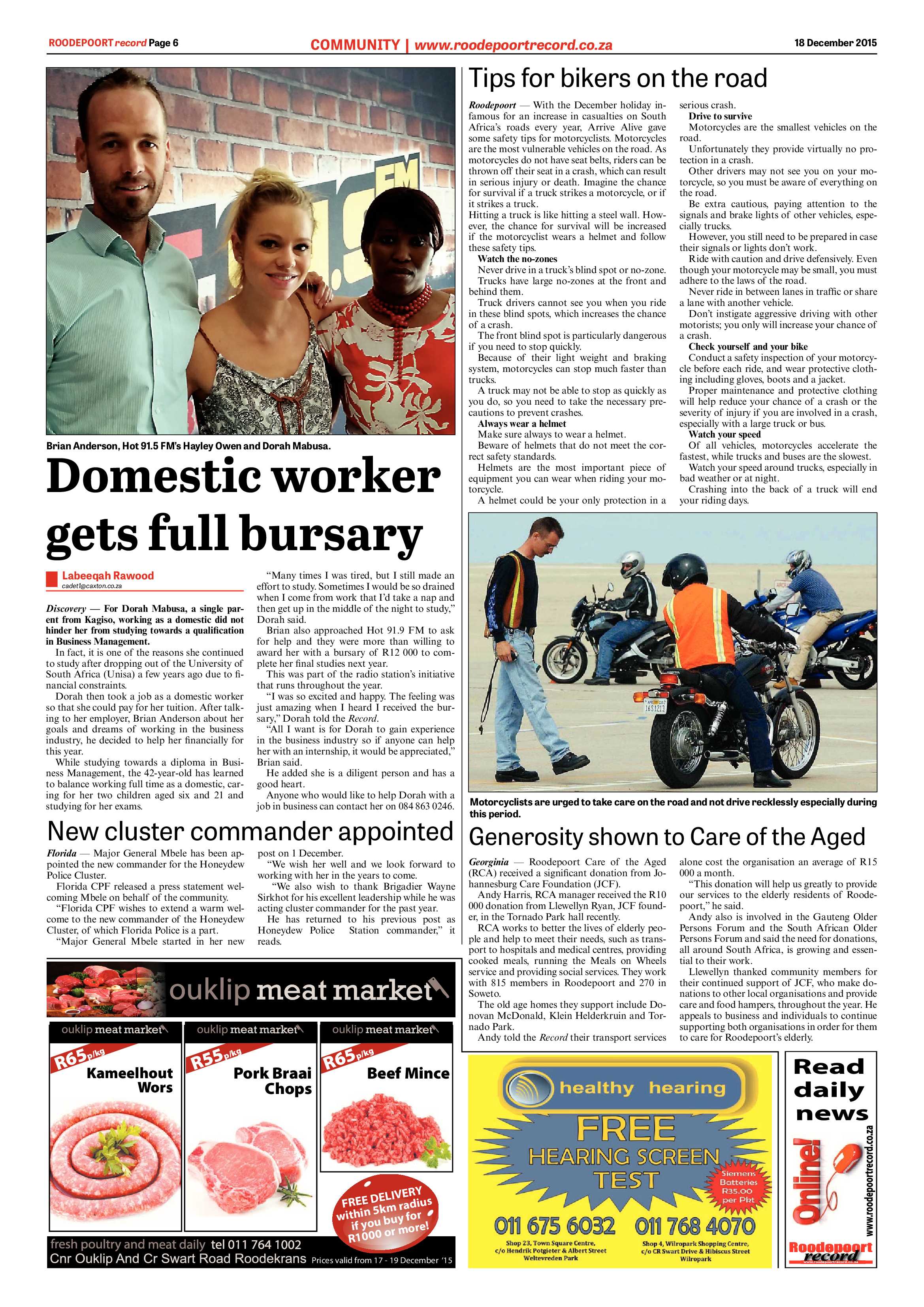 Roodepoort Record 18 December 2015 page 6