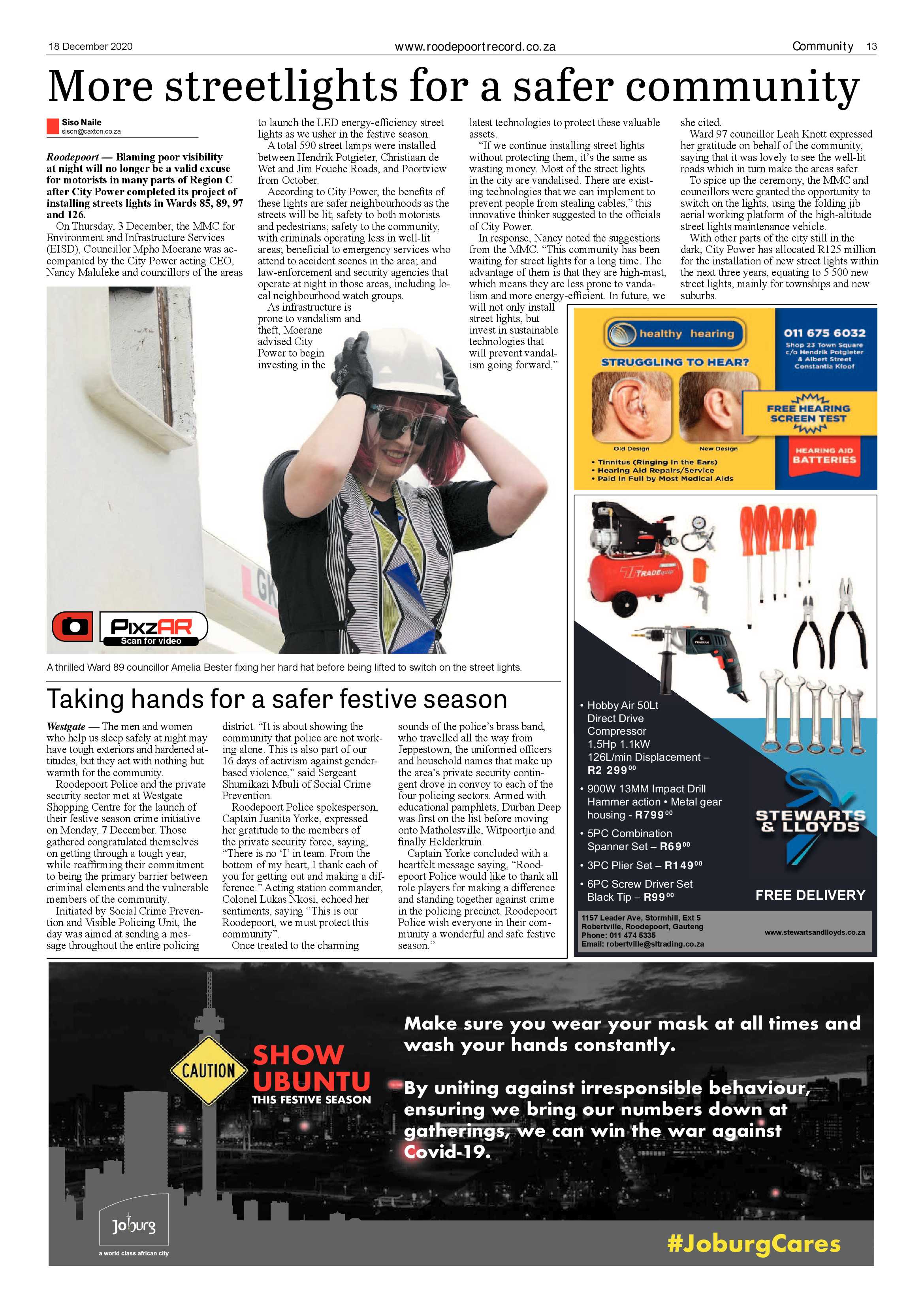 Roodepoort Record 18 December 2020 page 13