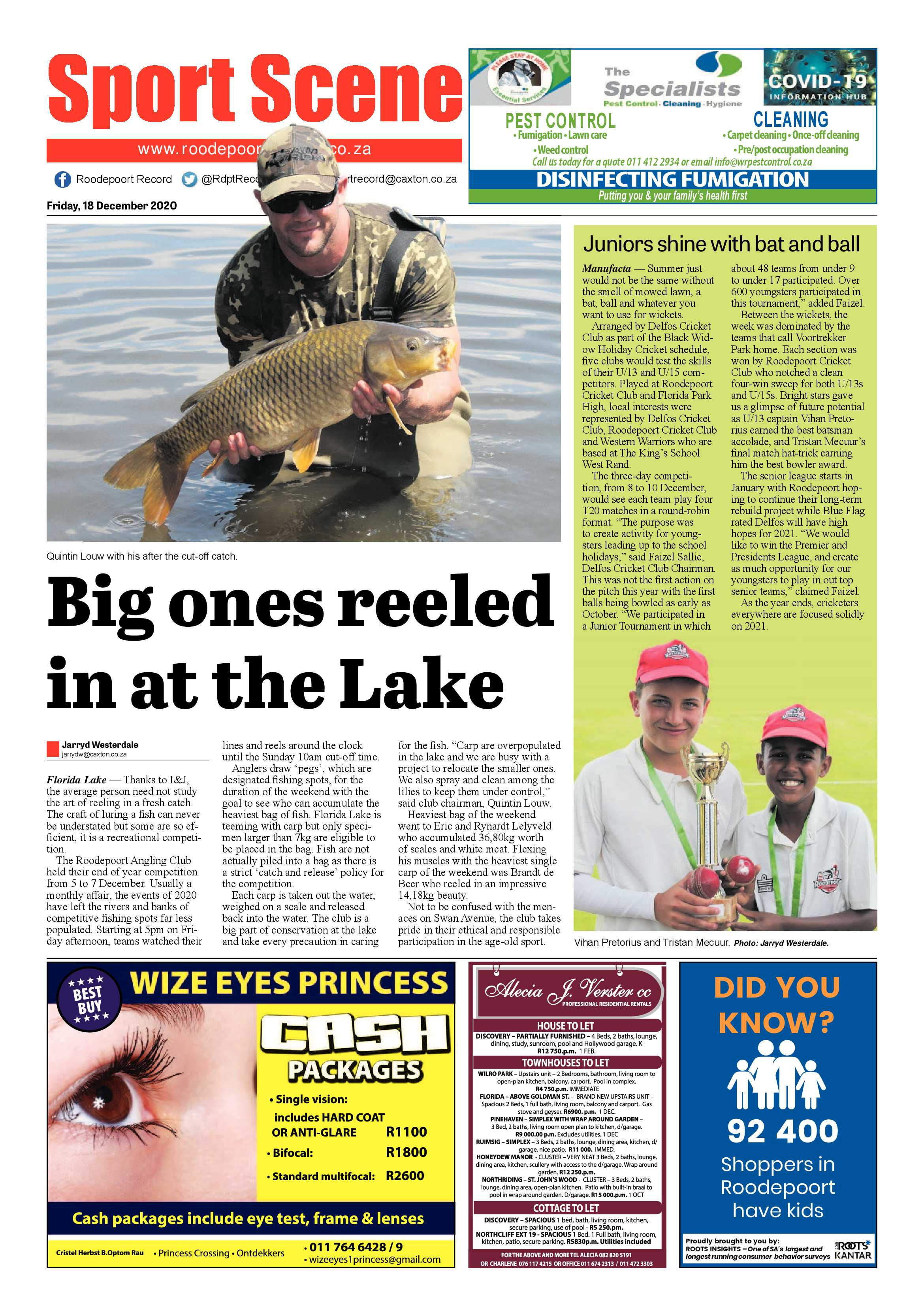Roodepoort Record 18 December 2020 page 16