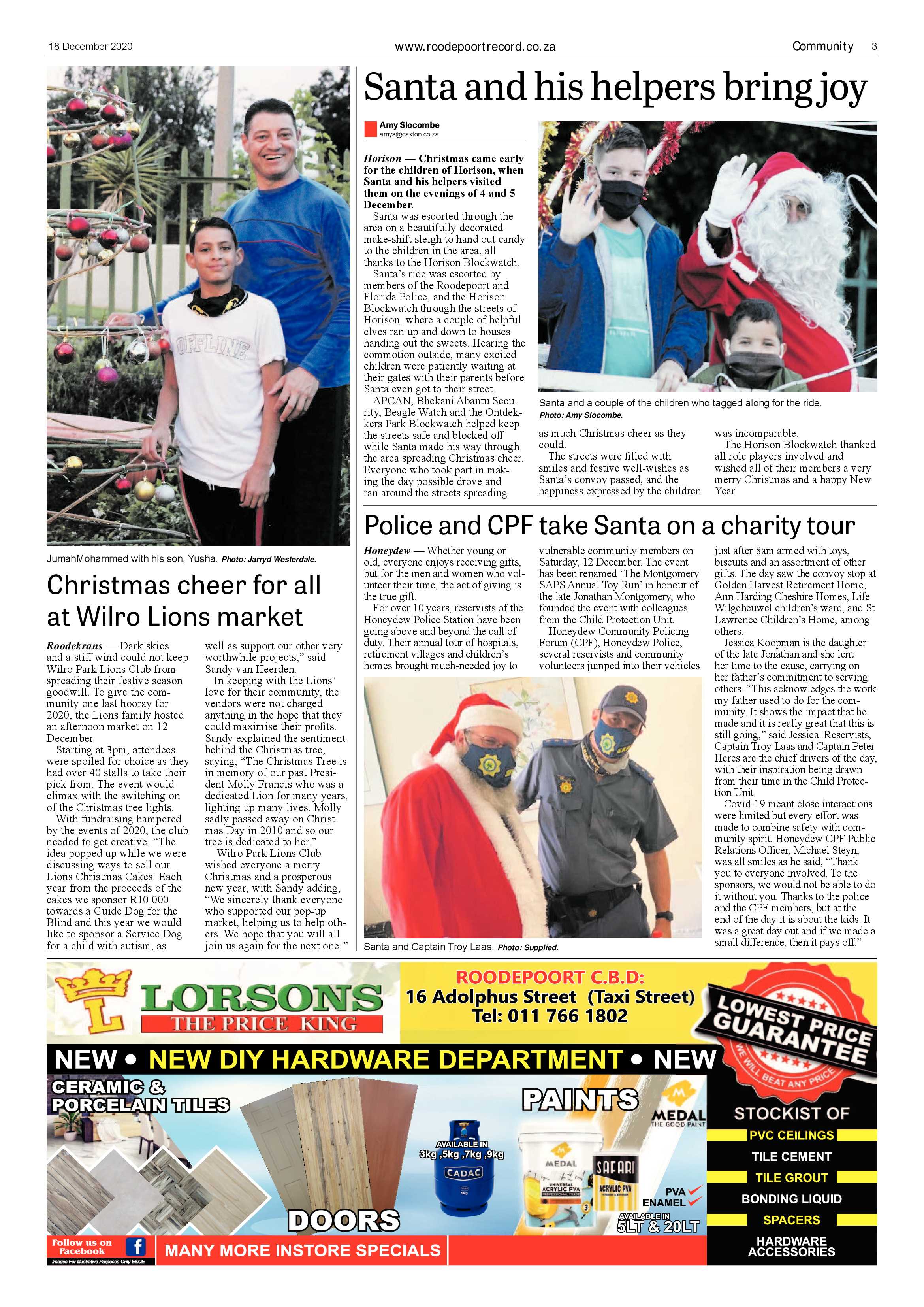 Roodepoort Record 18 December 2020 page 3