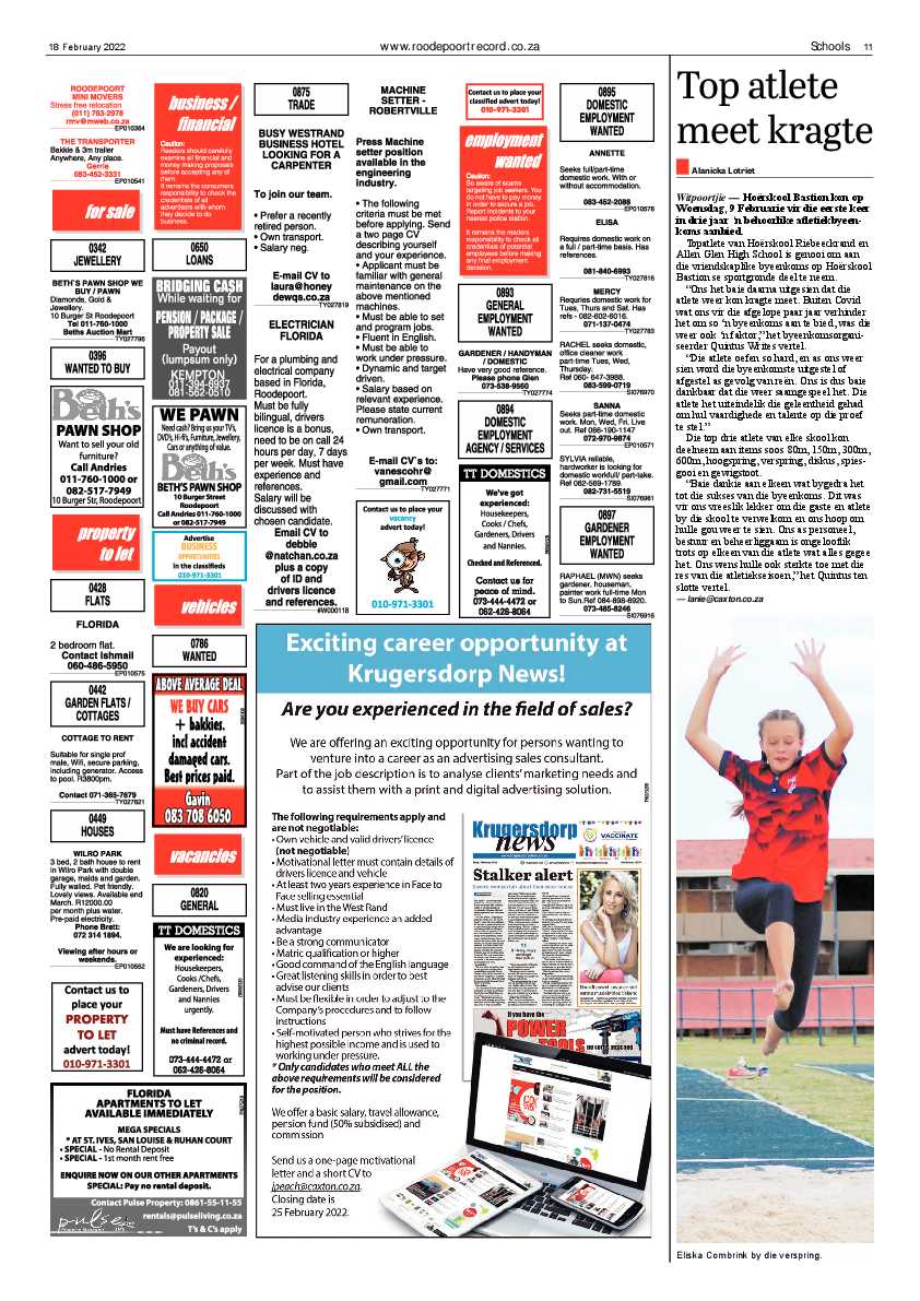 Roodepoort Record 18 February 2022 page 11