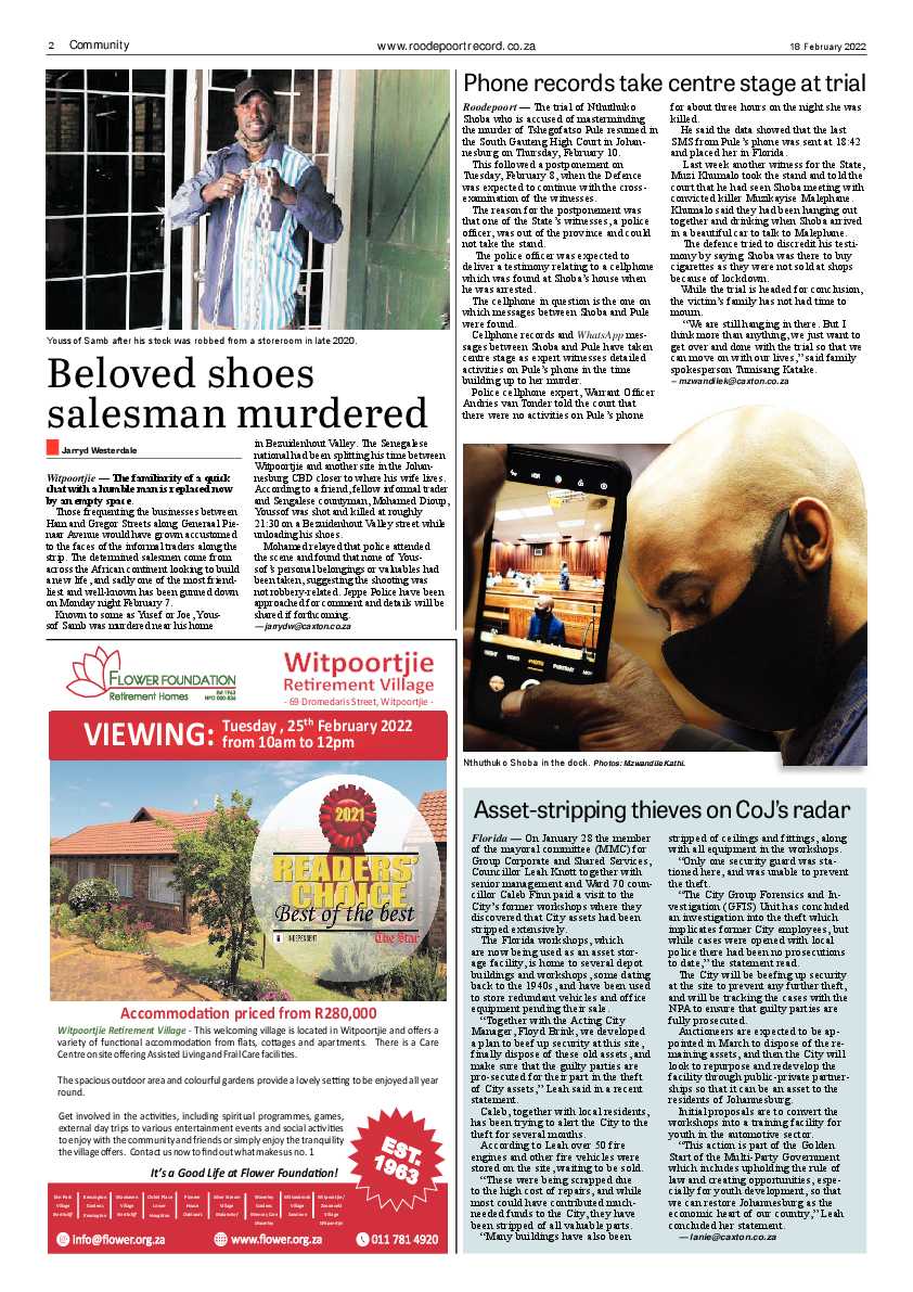 Roodepoort Record 18 February 2022 page 2