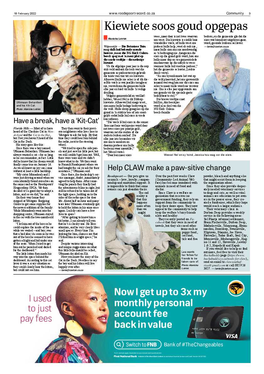 Roodepoort Record 18 February 2022 page 3