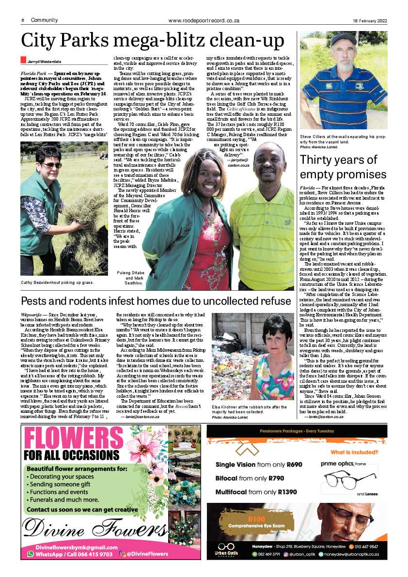 Roodepoort Record 18 February 2022 page 6