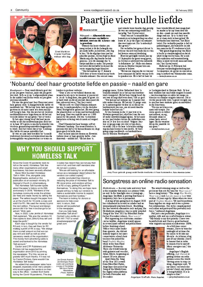 Roodepoort Record 18 February 2022 page 8