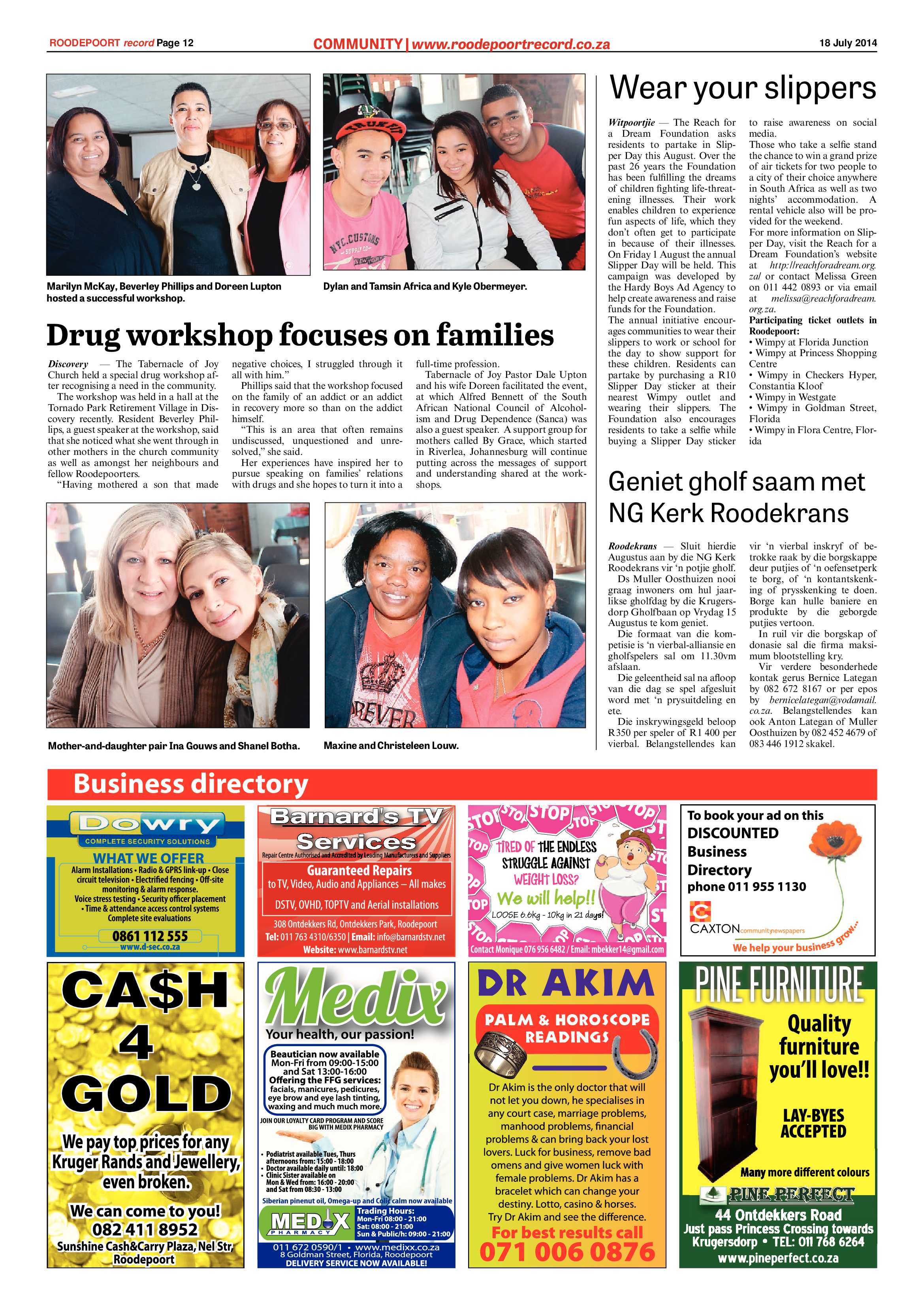 Roodepoort Record 18 July 2014 page 12