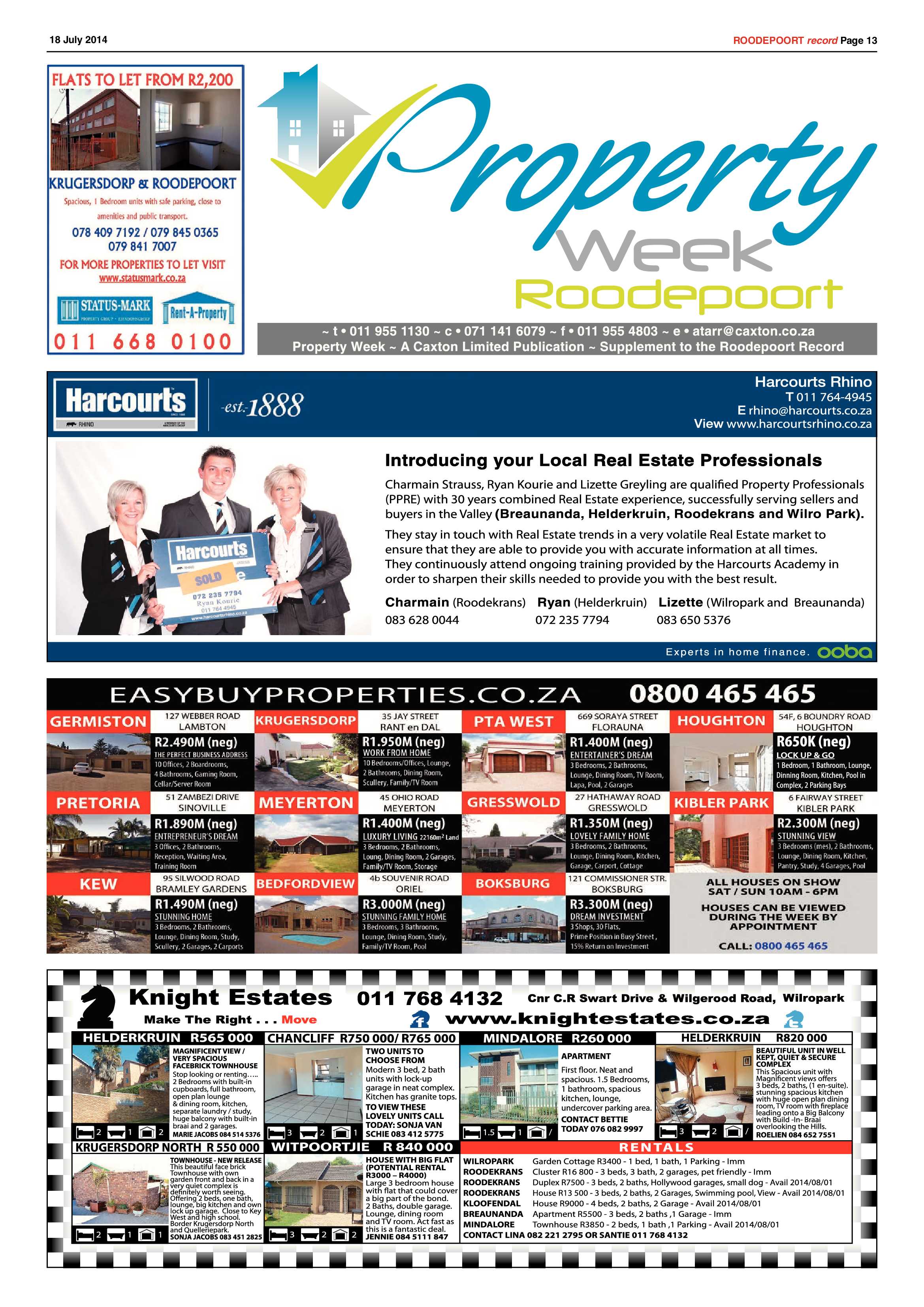 Roodepoort Record 18 July 2014 page 13