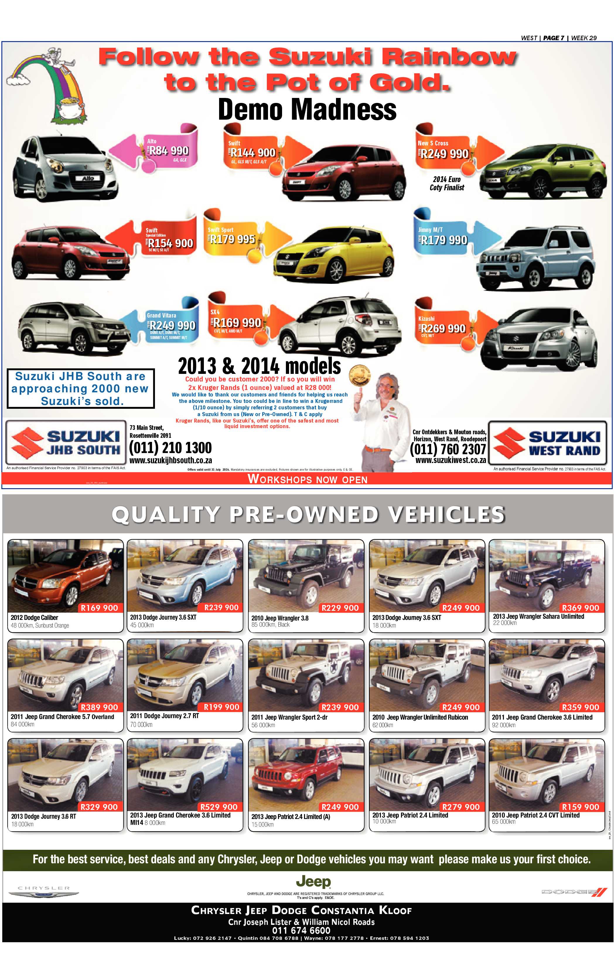 Roodepoort Record 18 July 2014 page 27