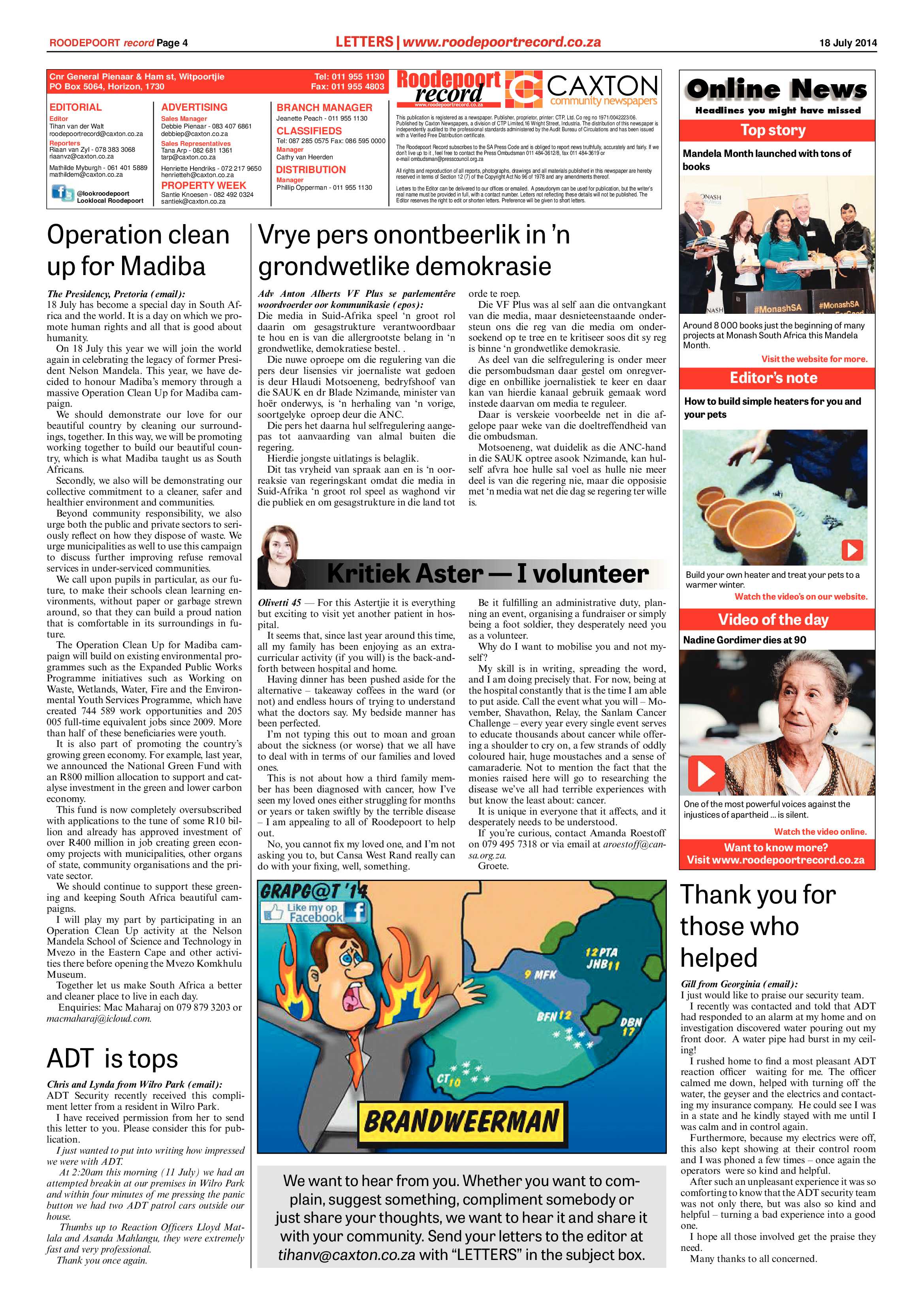 Roodepoort Record 18 July 2014 page 4