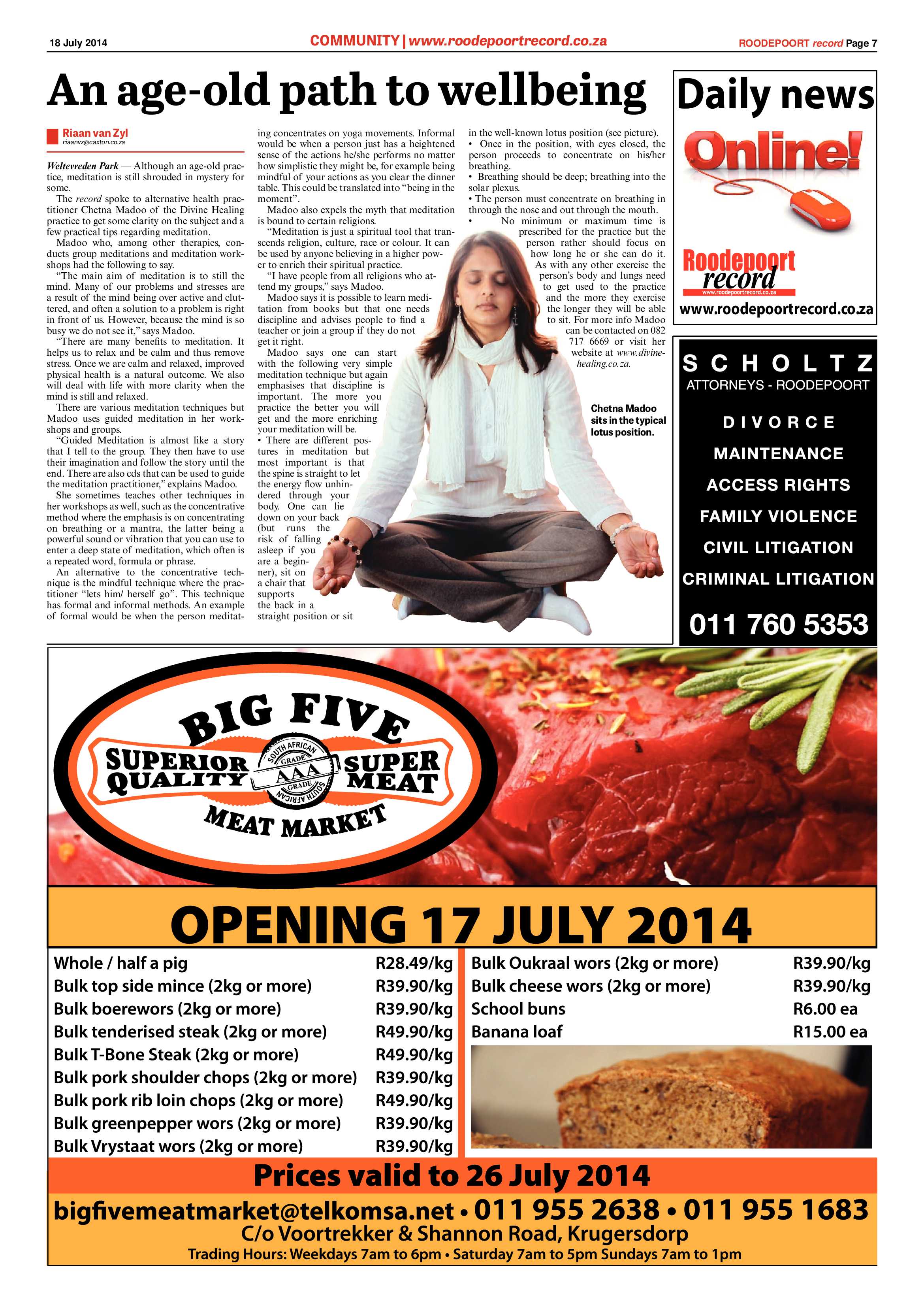 Roodepoort Record 18 July 2014 page 7