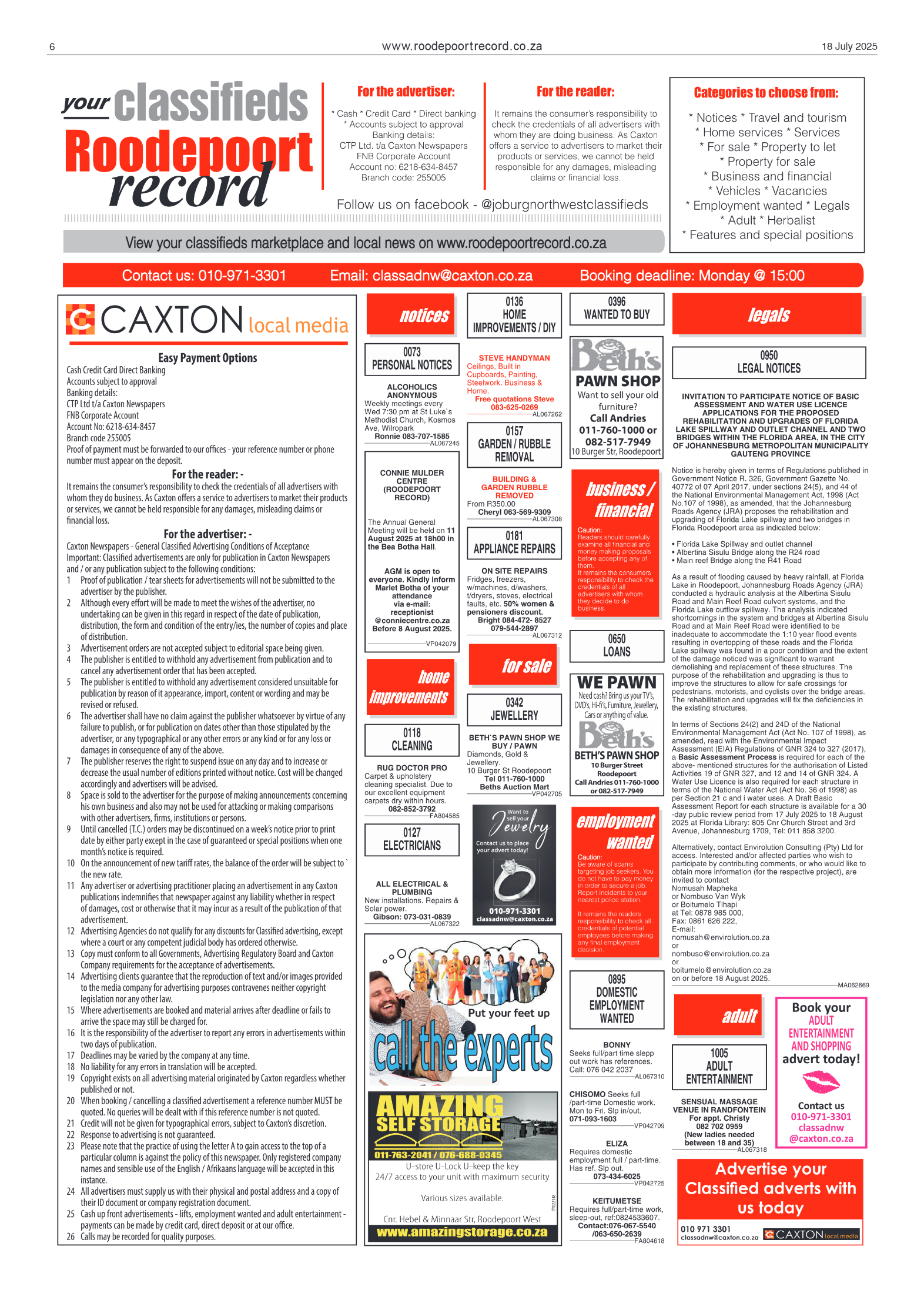 Roodepoort Record 18 July 2025 page 6