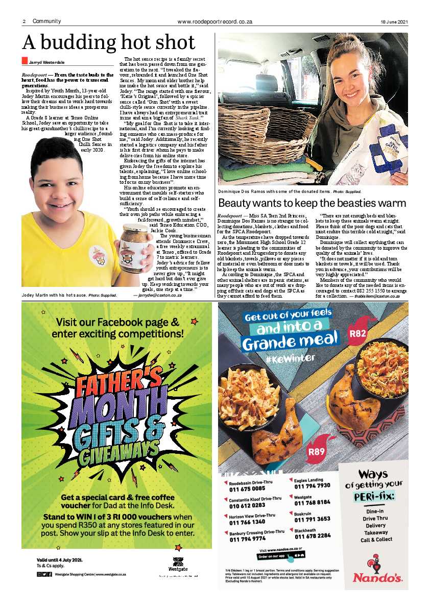 Roodepoort Record 18 June 2021 page 2
