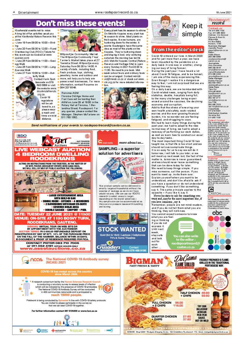 Roodepoort Record 18 June 2021 page 4