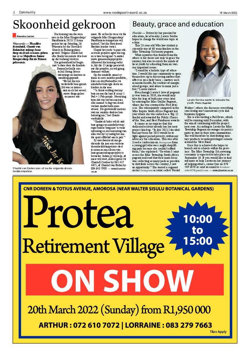 Roodepoort Record 18 March 2022 page 2