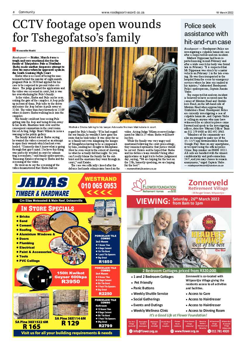 Roodepoort Record 18 March 2022 page 6