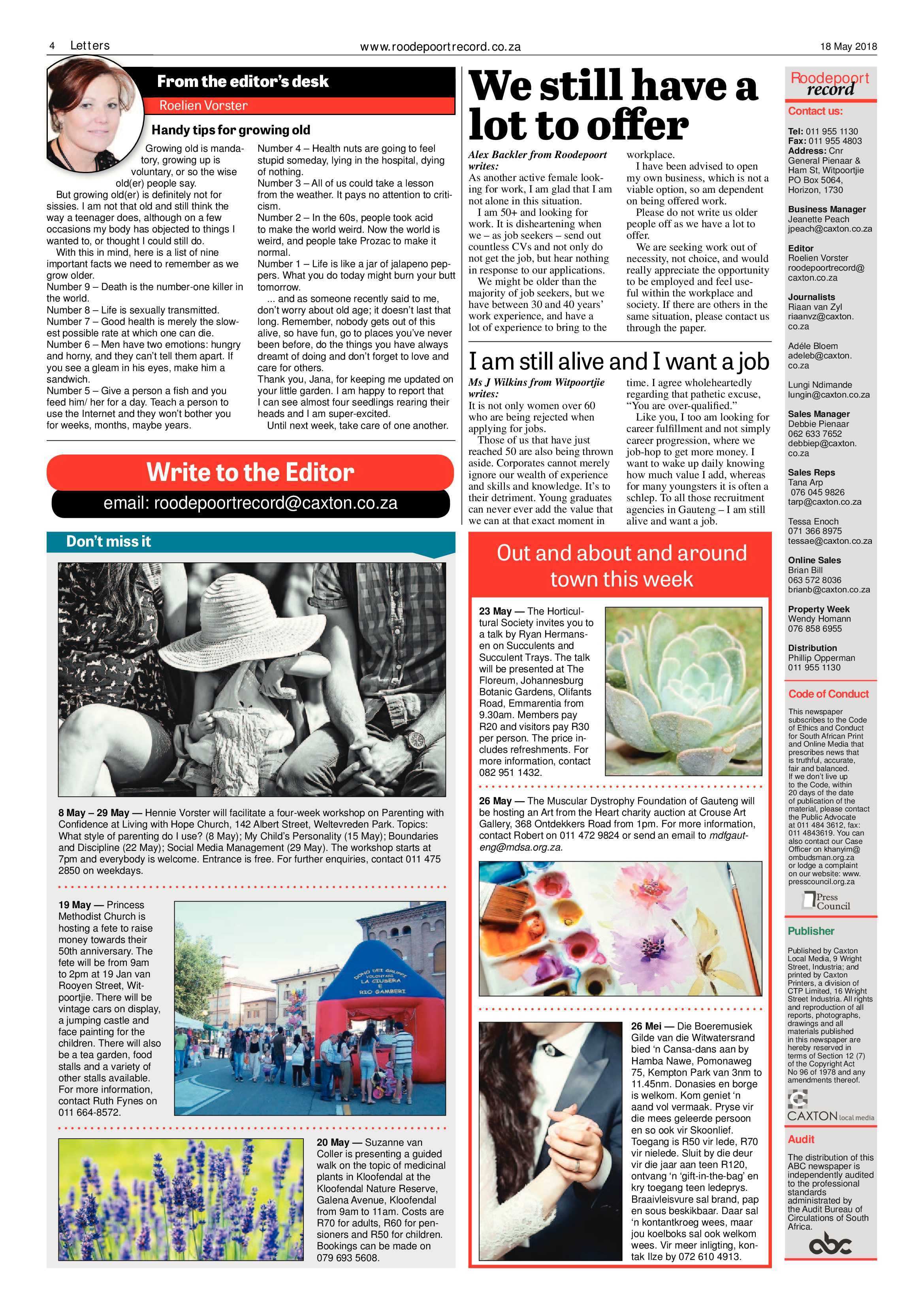 Roodepoort Record 18 May 2018 page 4