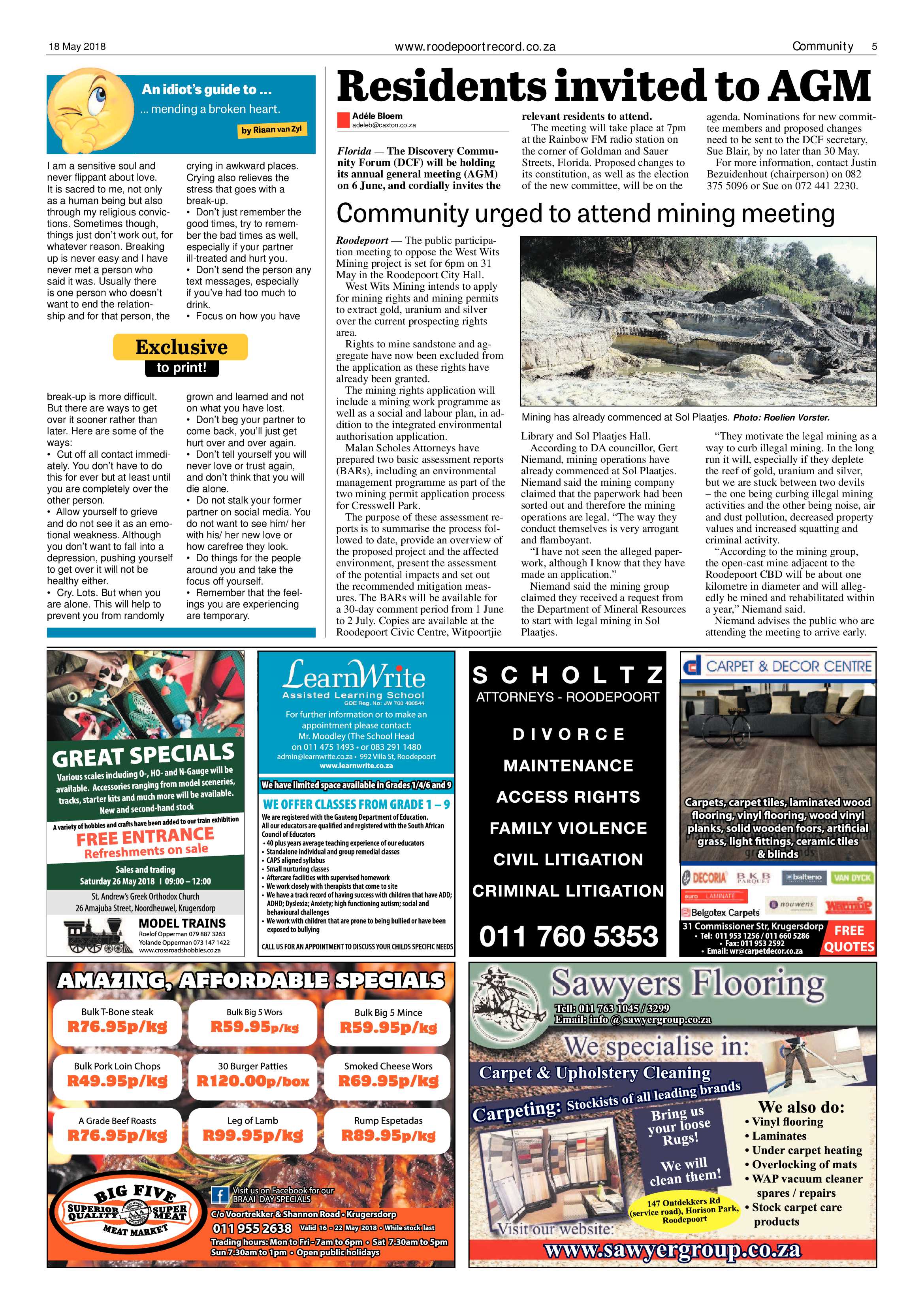 Roodepoort Record 18 May 2018 page 5