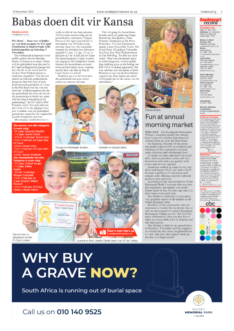 Roodepoort Record 18 November 2022 page 3