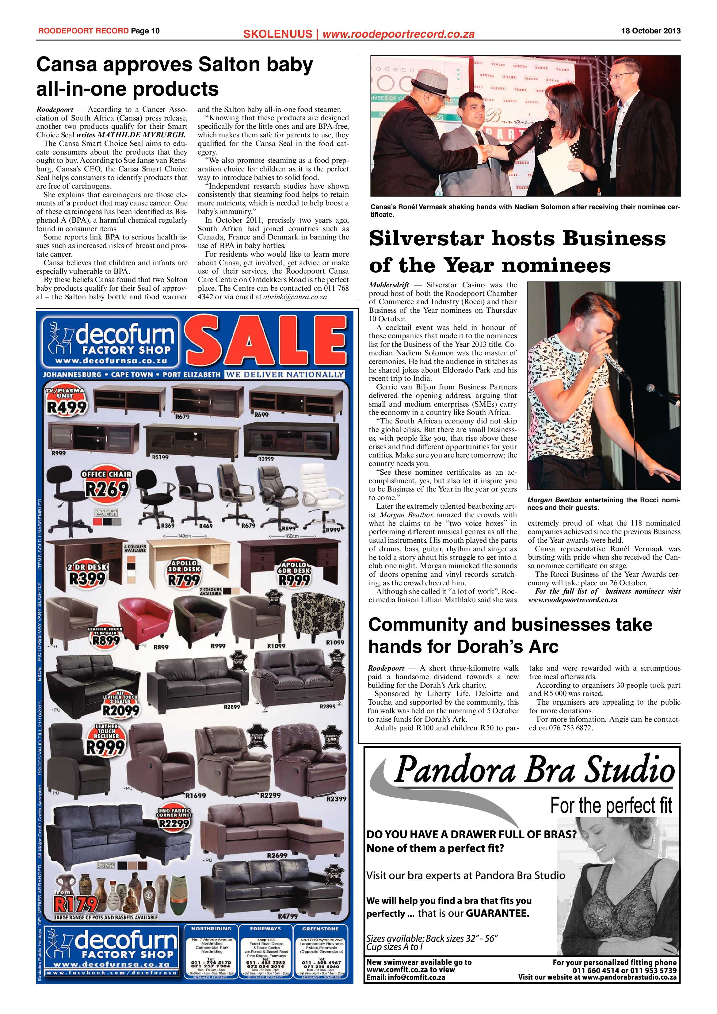 Roodepoort Record 18 October 2013 page 10