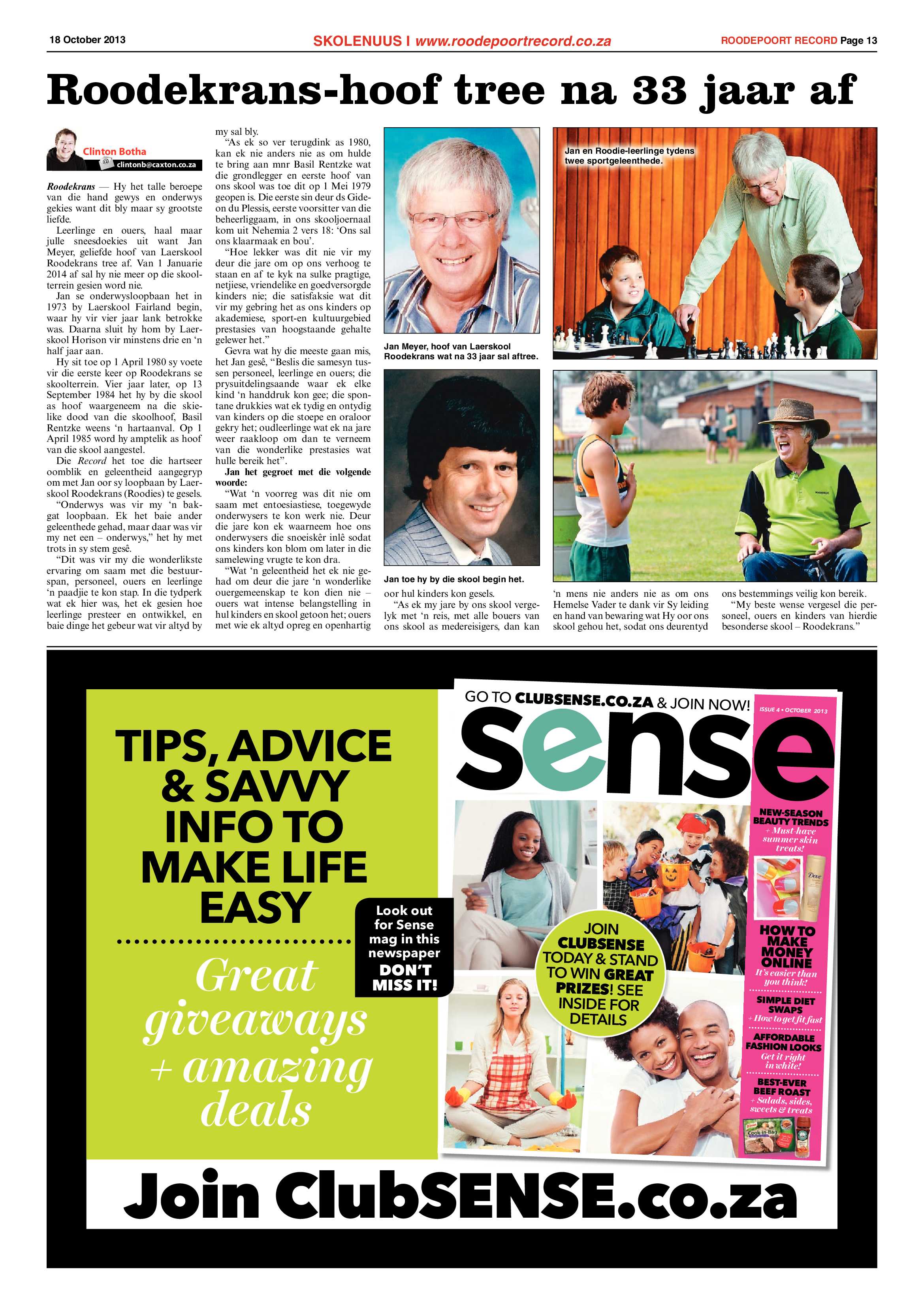 Roodepoort Record 18 October 2013 page 13