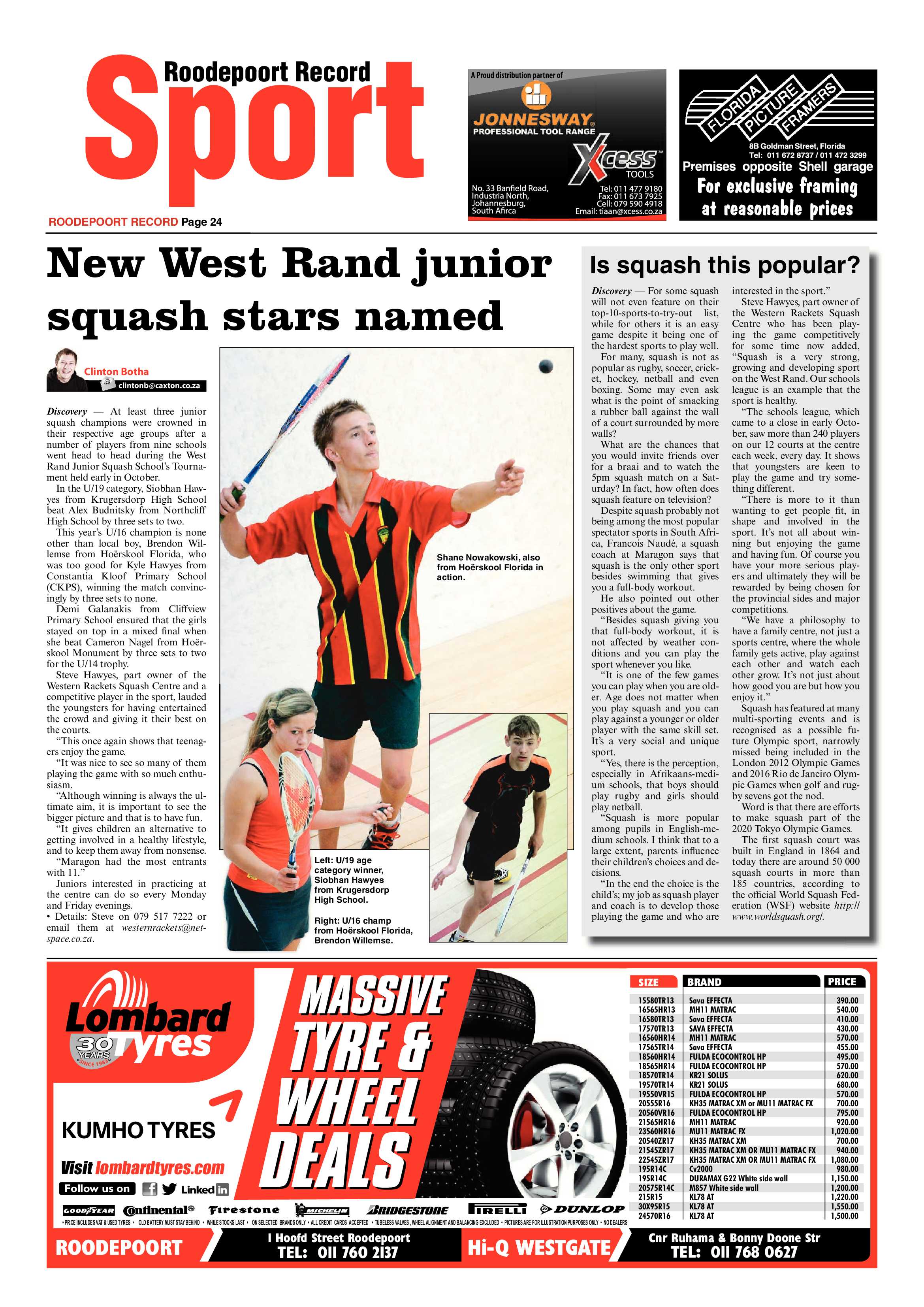 Roodepoort Record 18 October 2013 page 24