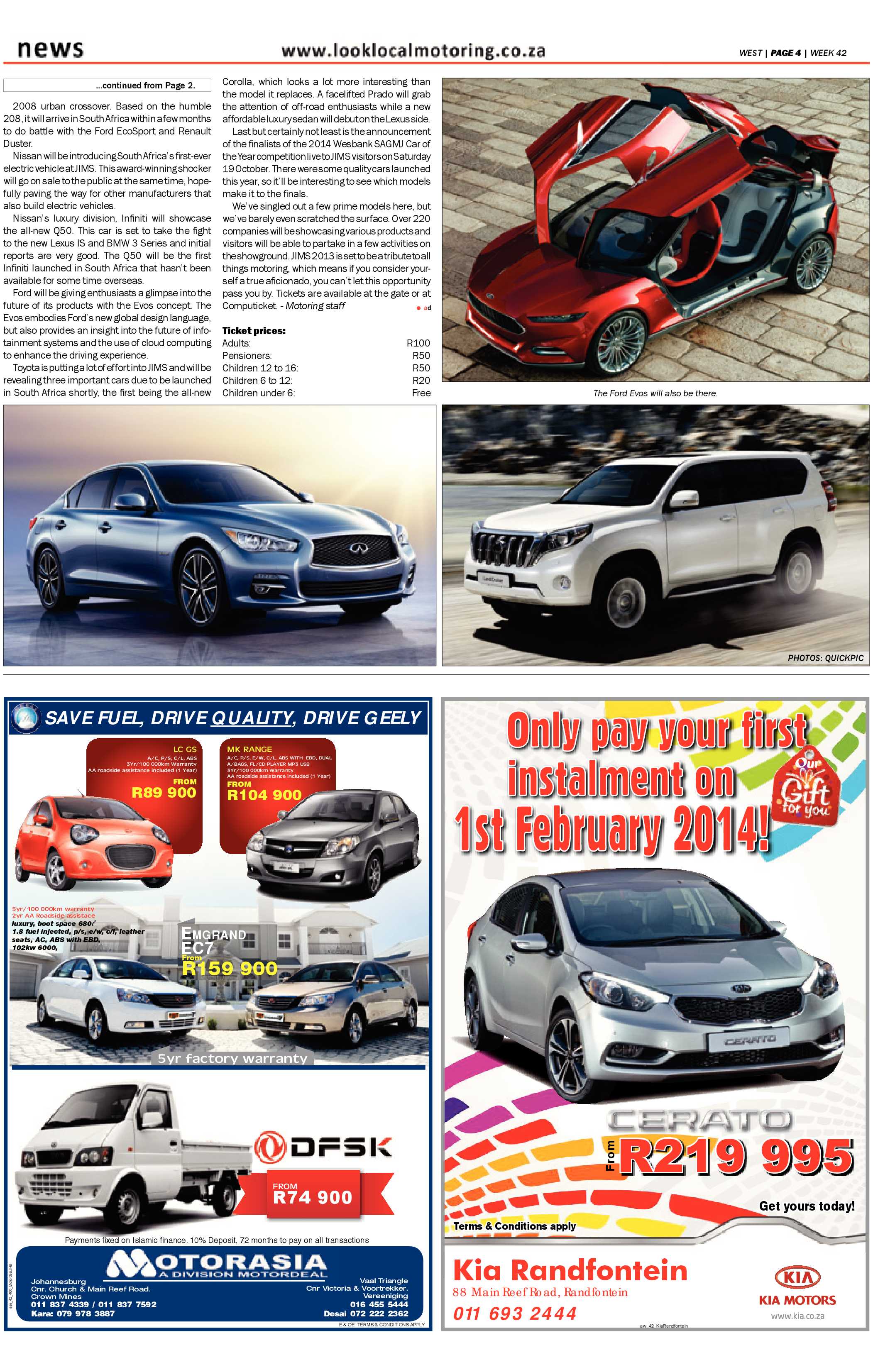 Roodepoort Record 18 October 2013 page 28