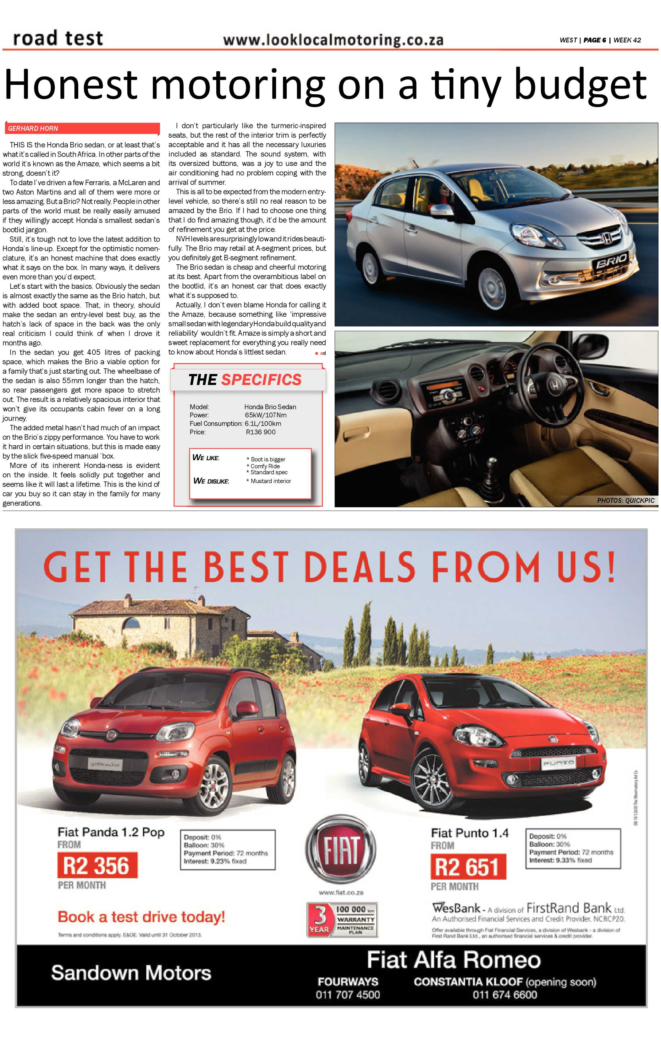 Roodepoort Record 18 October 2013 page 30