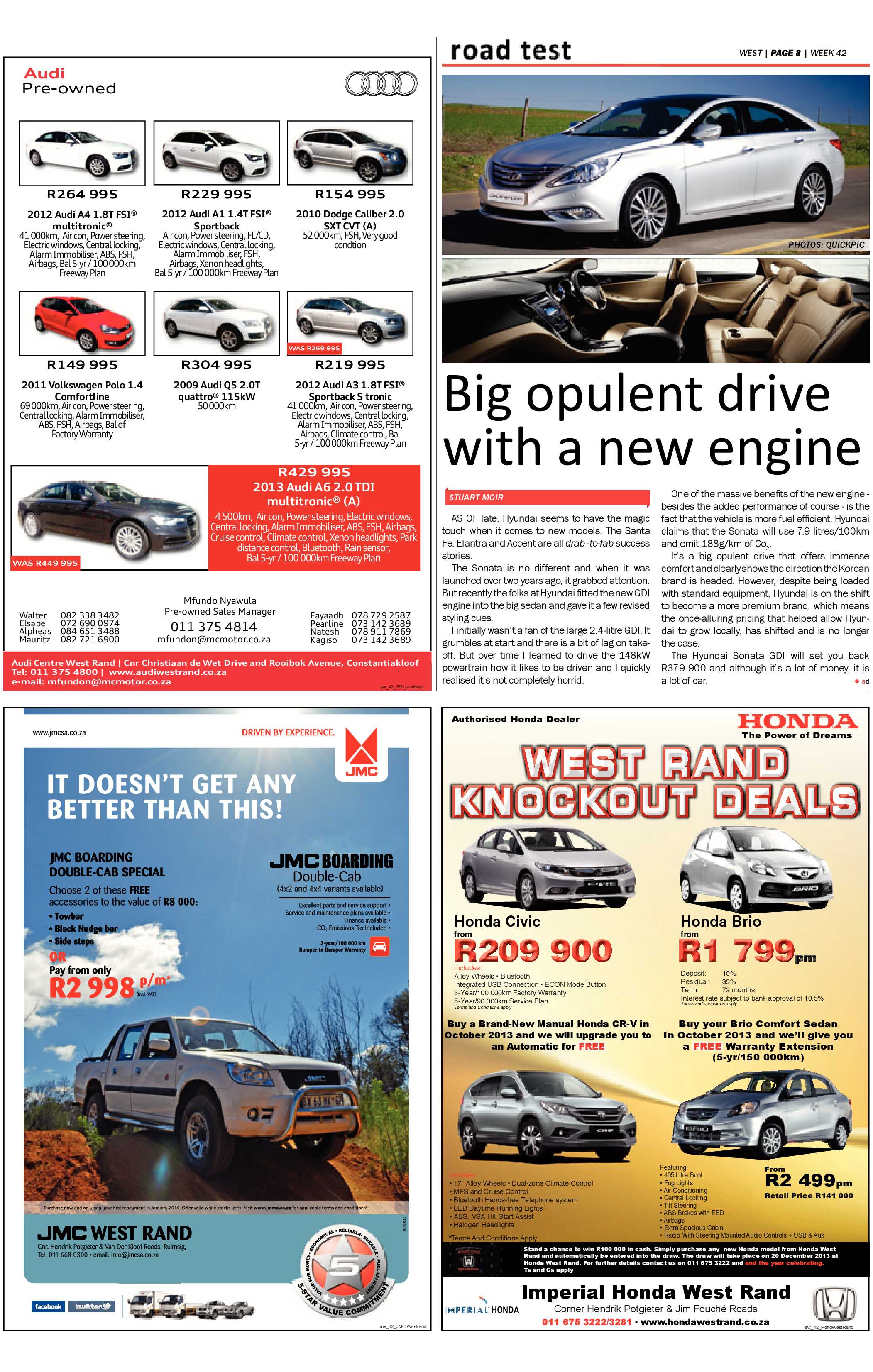 Roodepoort Record 18 October 2013 page 32
