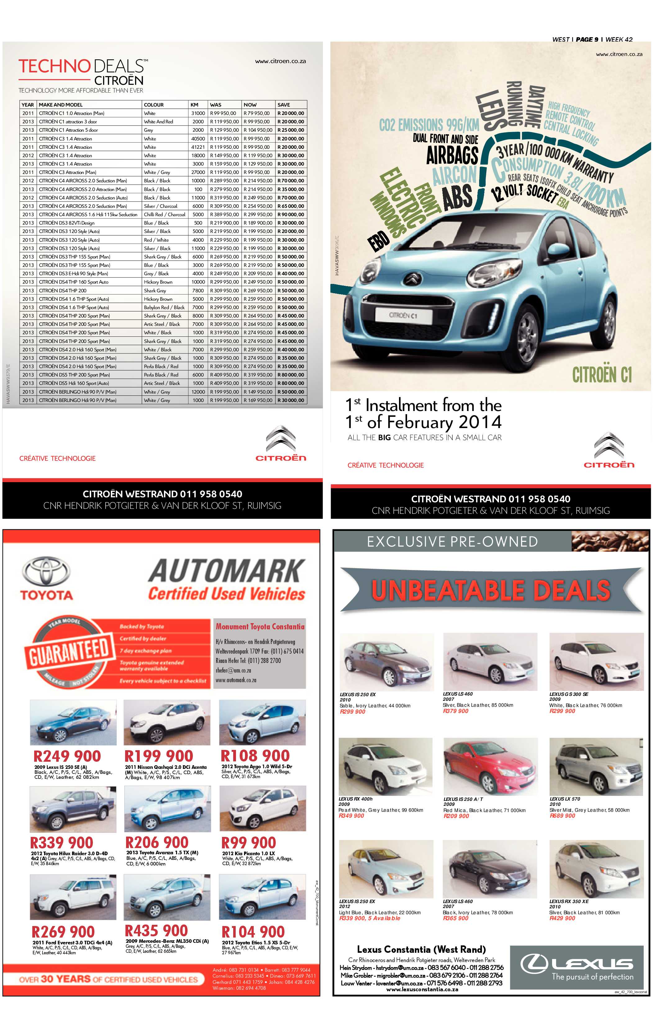 Roodepoort Record 18 October 2013 page 33