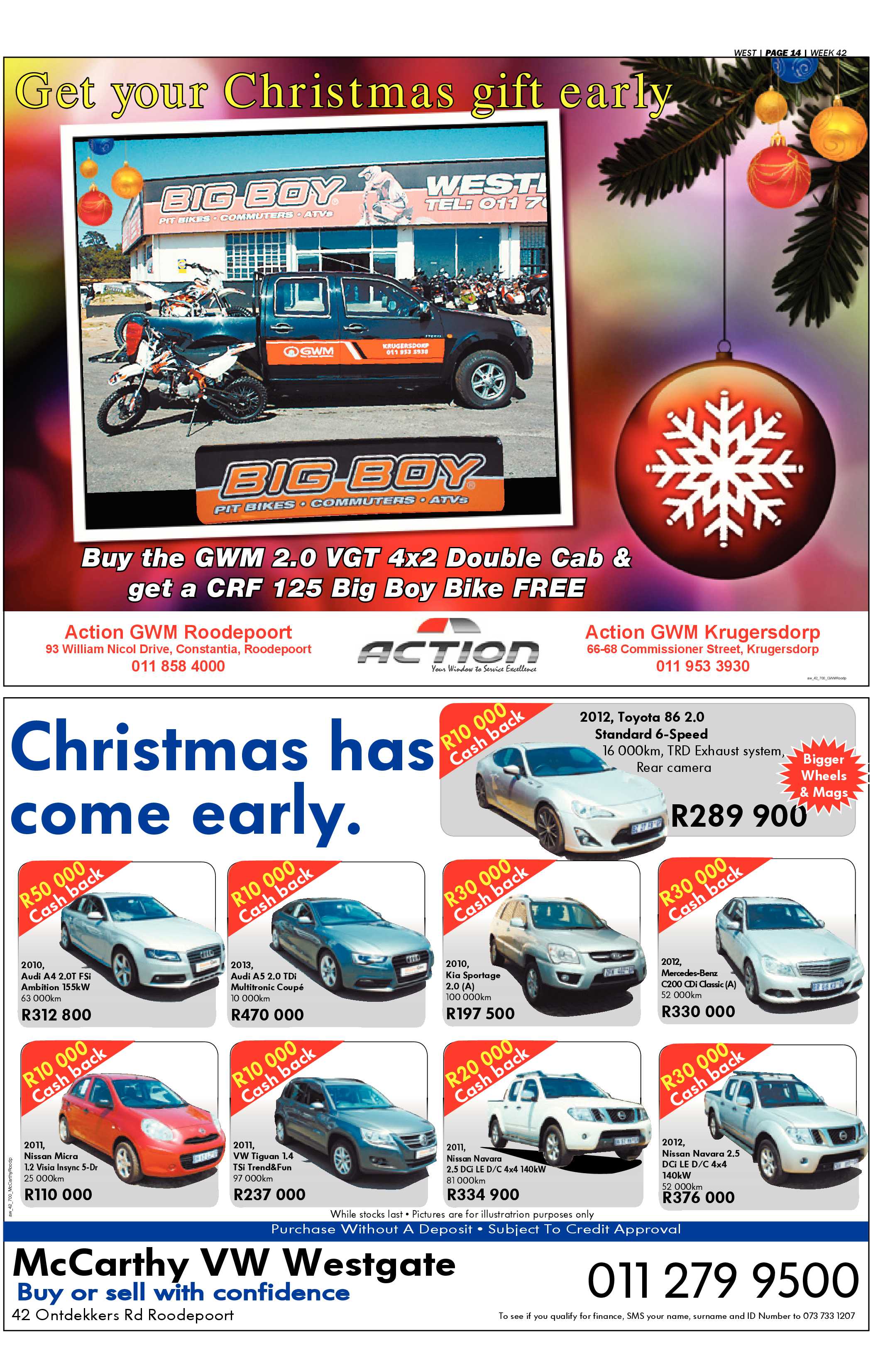 Roodepoort Record 18 October 2013 page 38