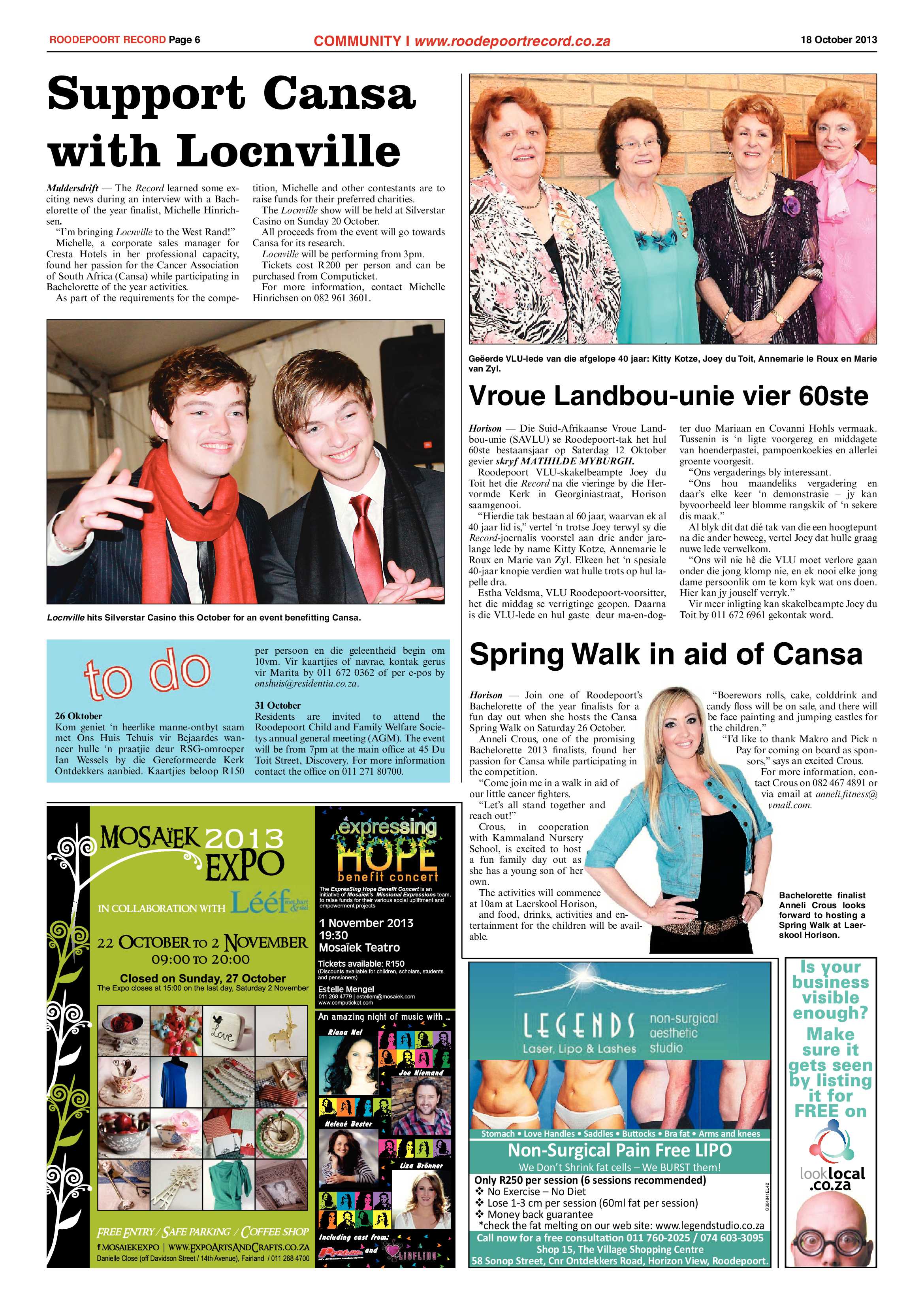 Roodepoort Record 18 October 2013 page 6