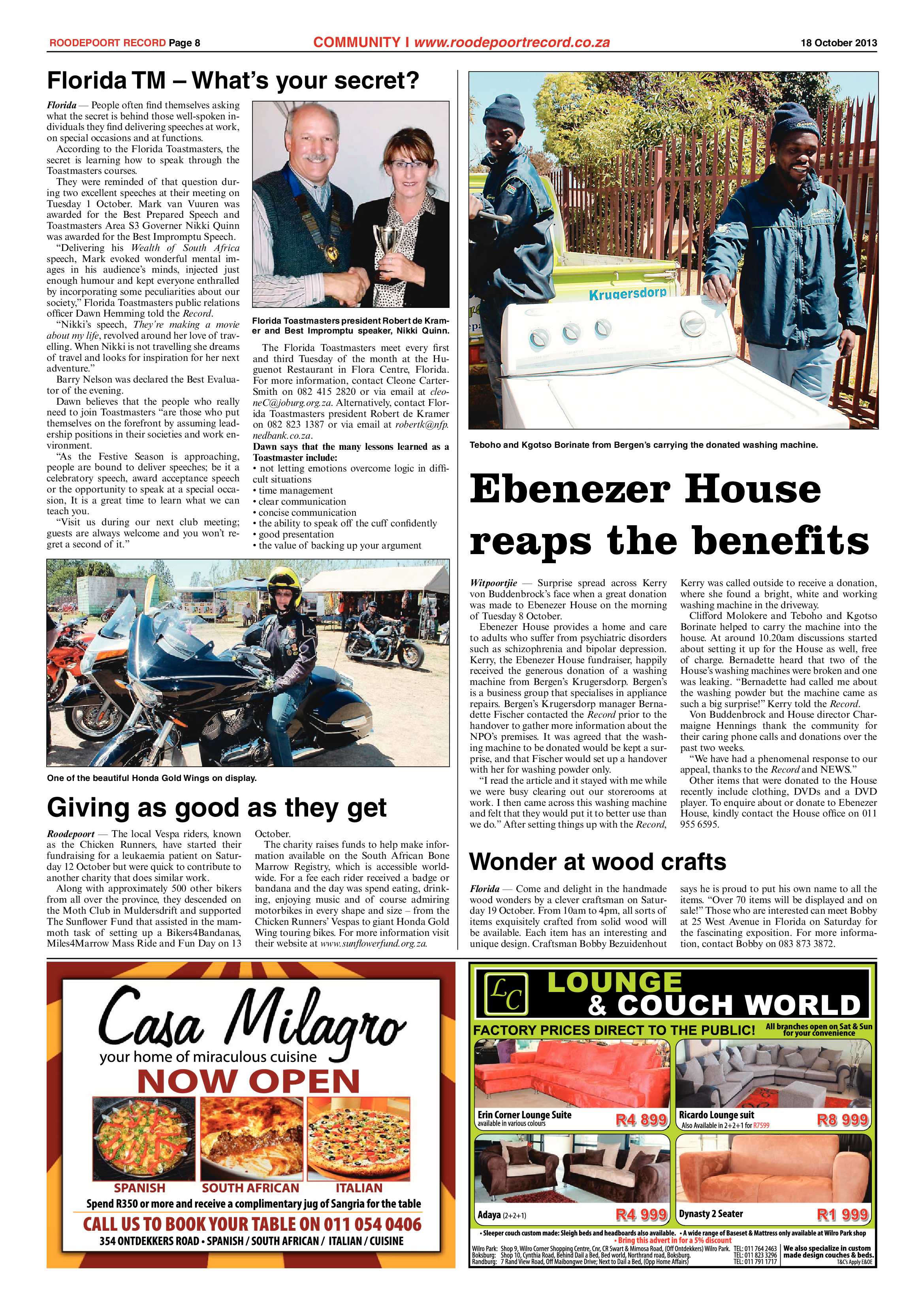 Roodepoort Record 18 October 2013 page 8