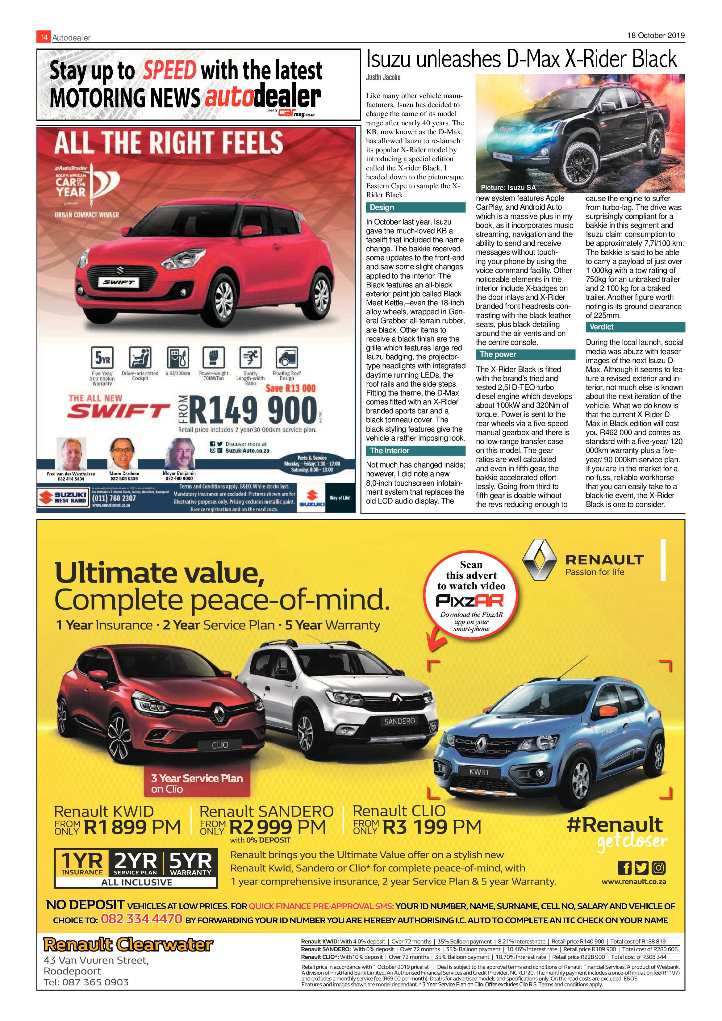 Roodepoort Record 18 October 2019 page 14