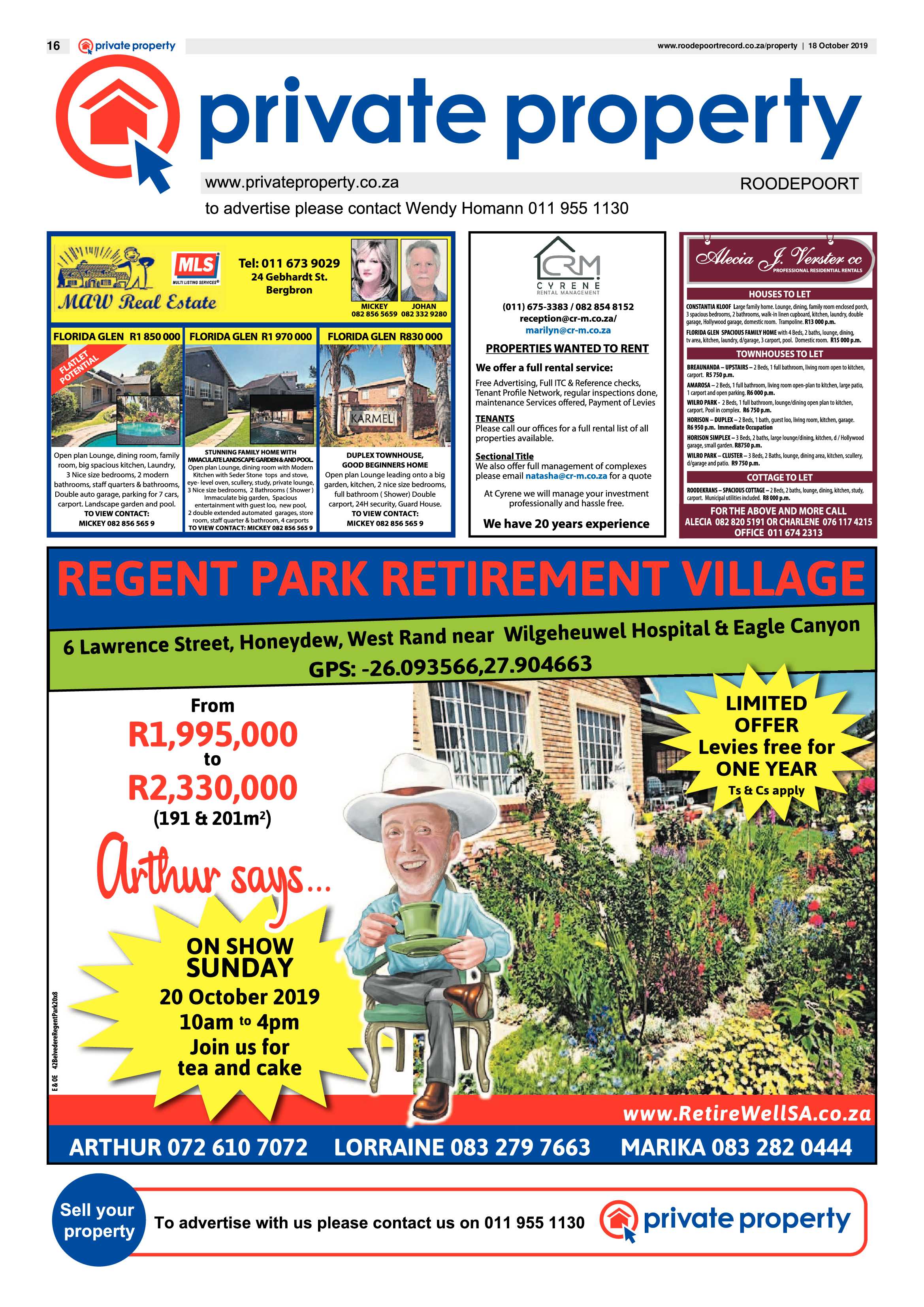 Roodepoort Record 18 October 2019 page 16