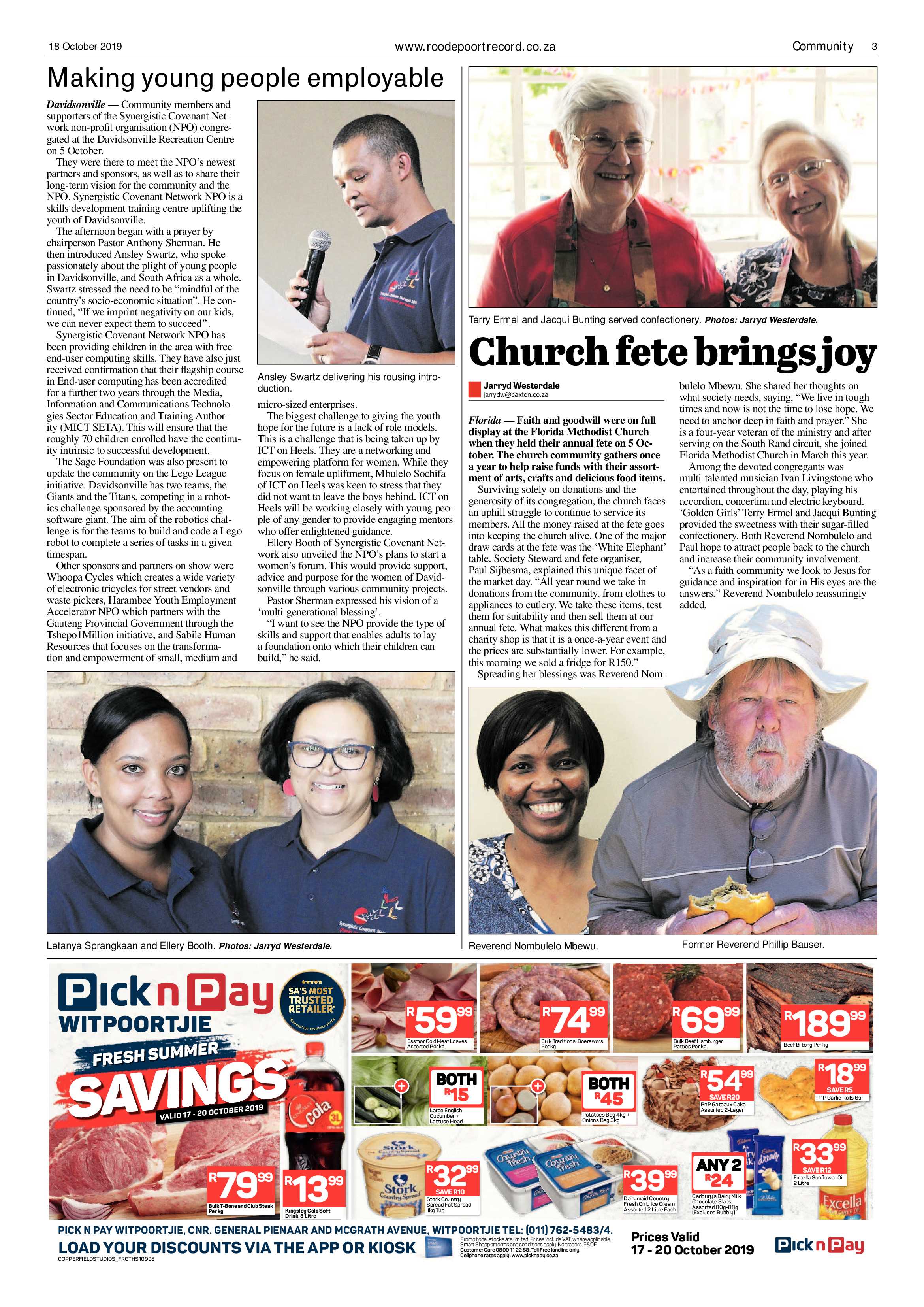 Roodepoort Record 18 October 2019 page 3