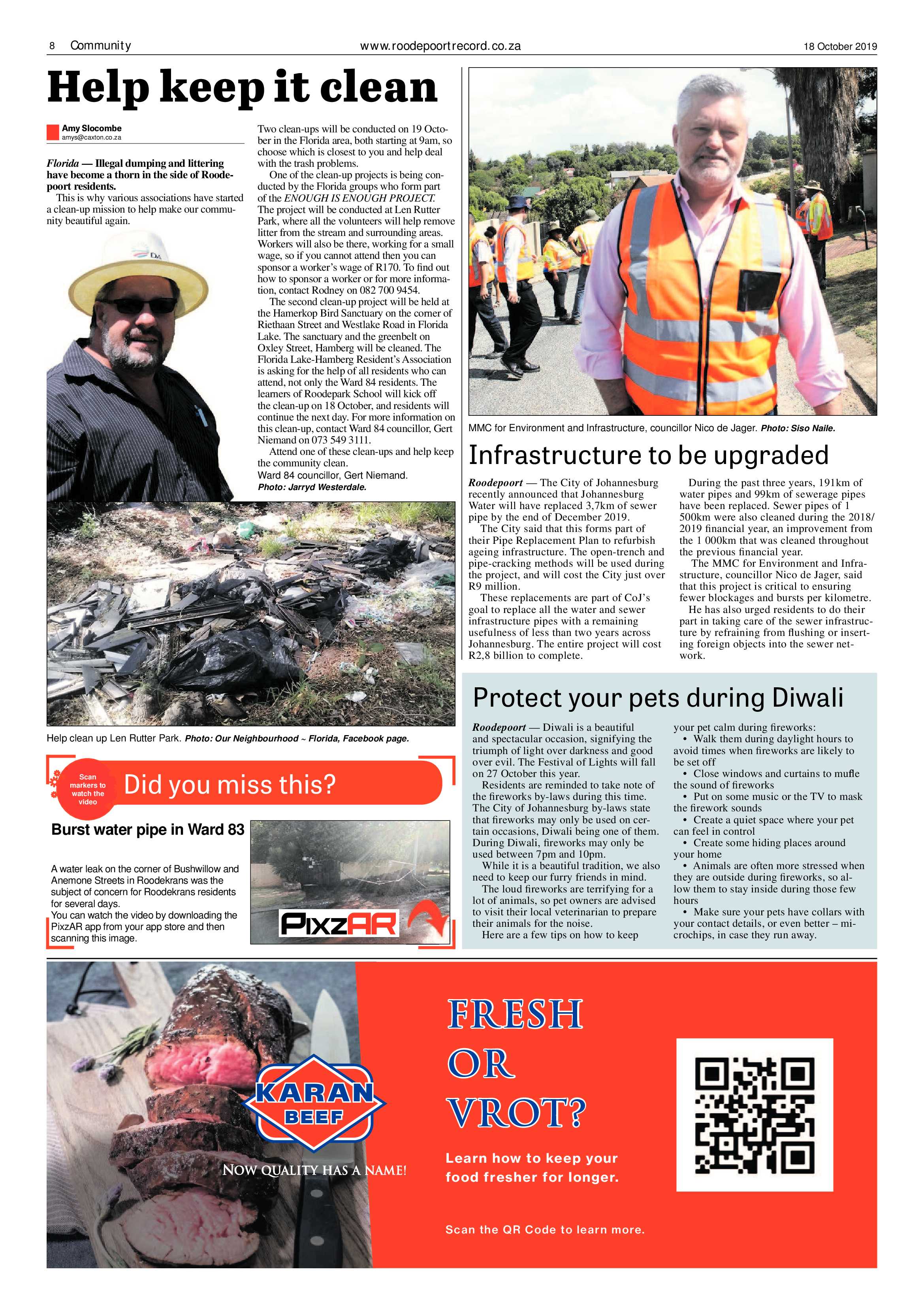 Roodepoort Record 18 October 2019 page 8