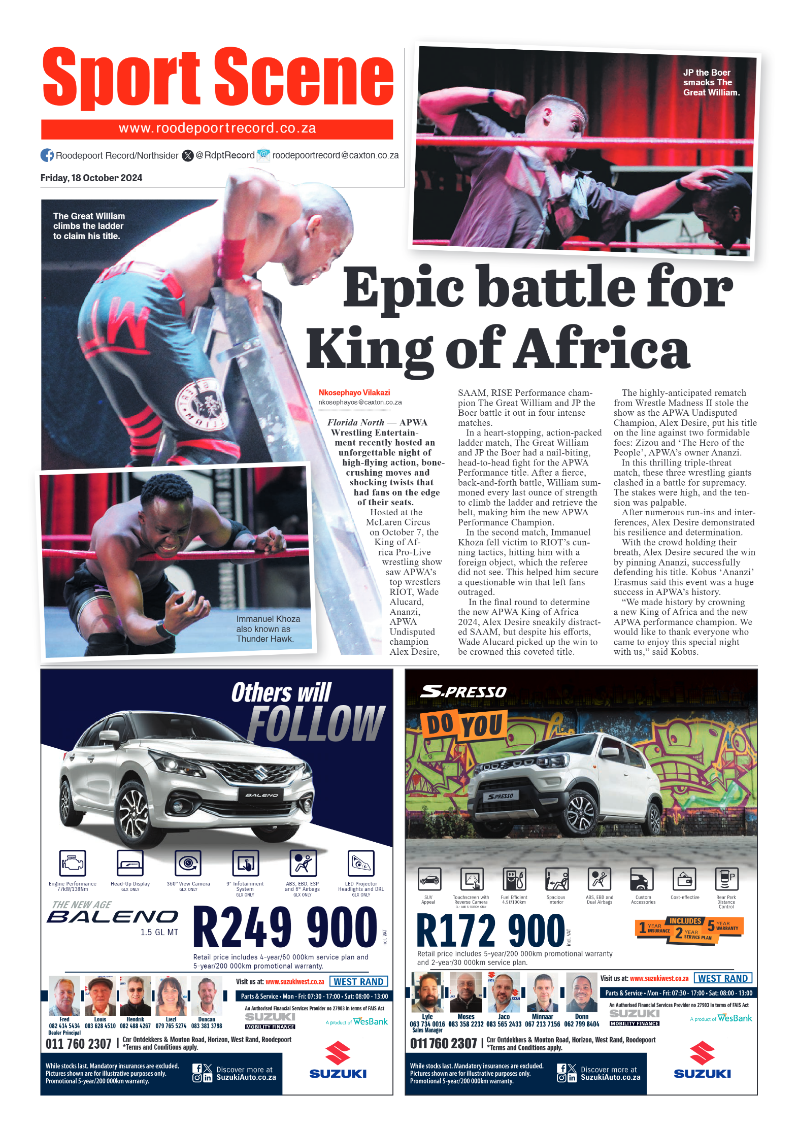 Roodepoort Record 18 October 2024 page 12