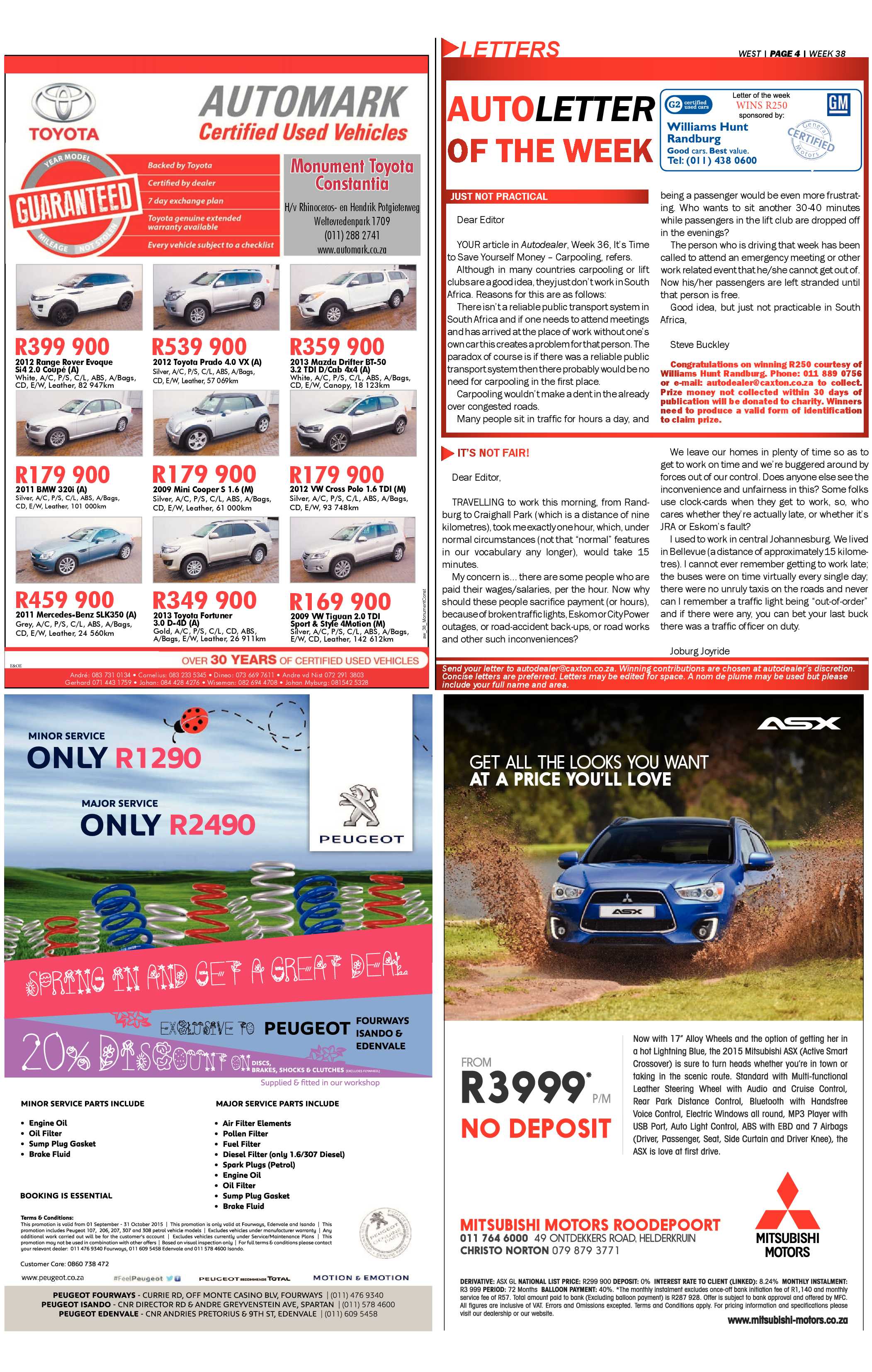 Roodepoort Record 18 September 2015 page 14